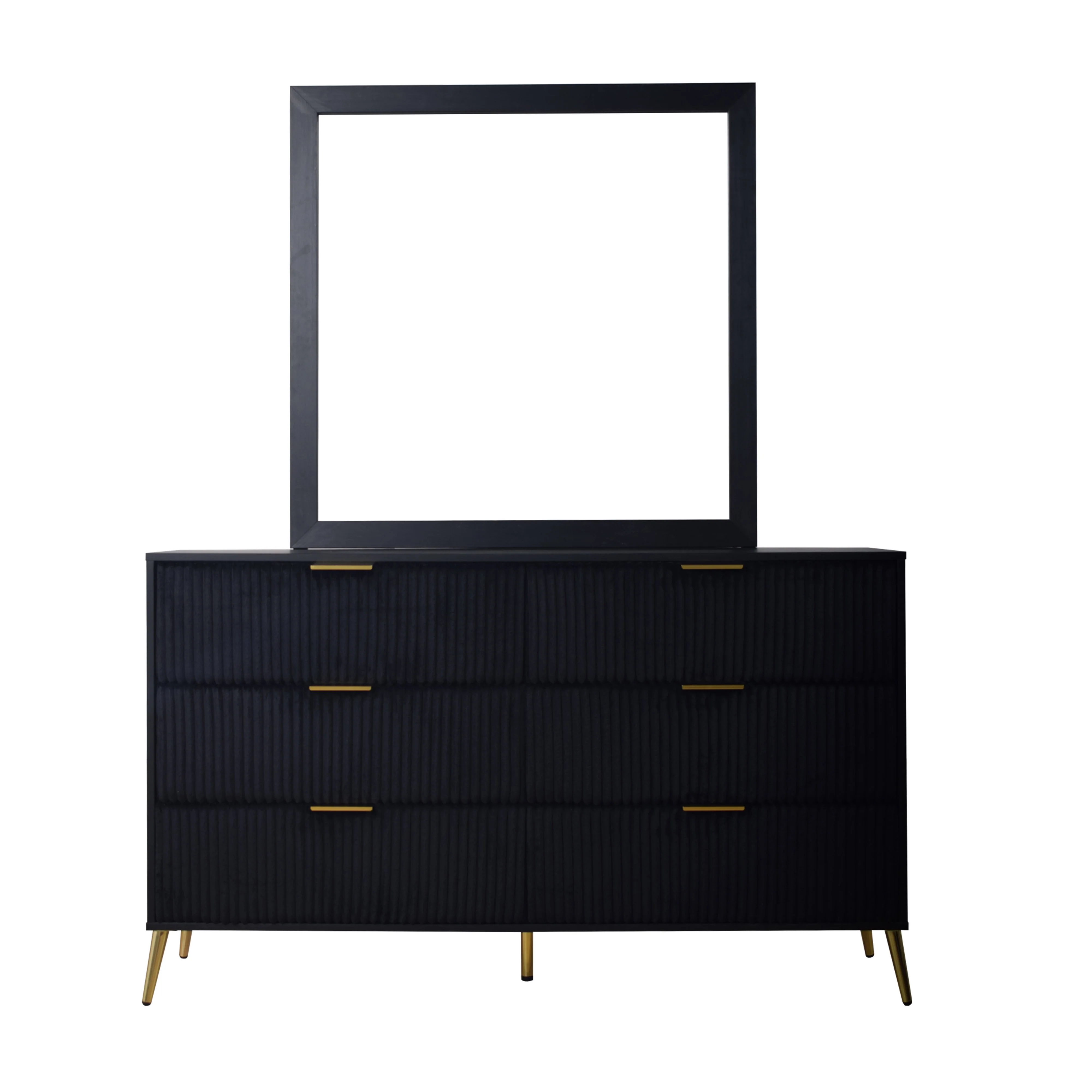 Kailani Mirror- Black - Image 2