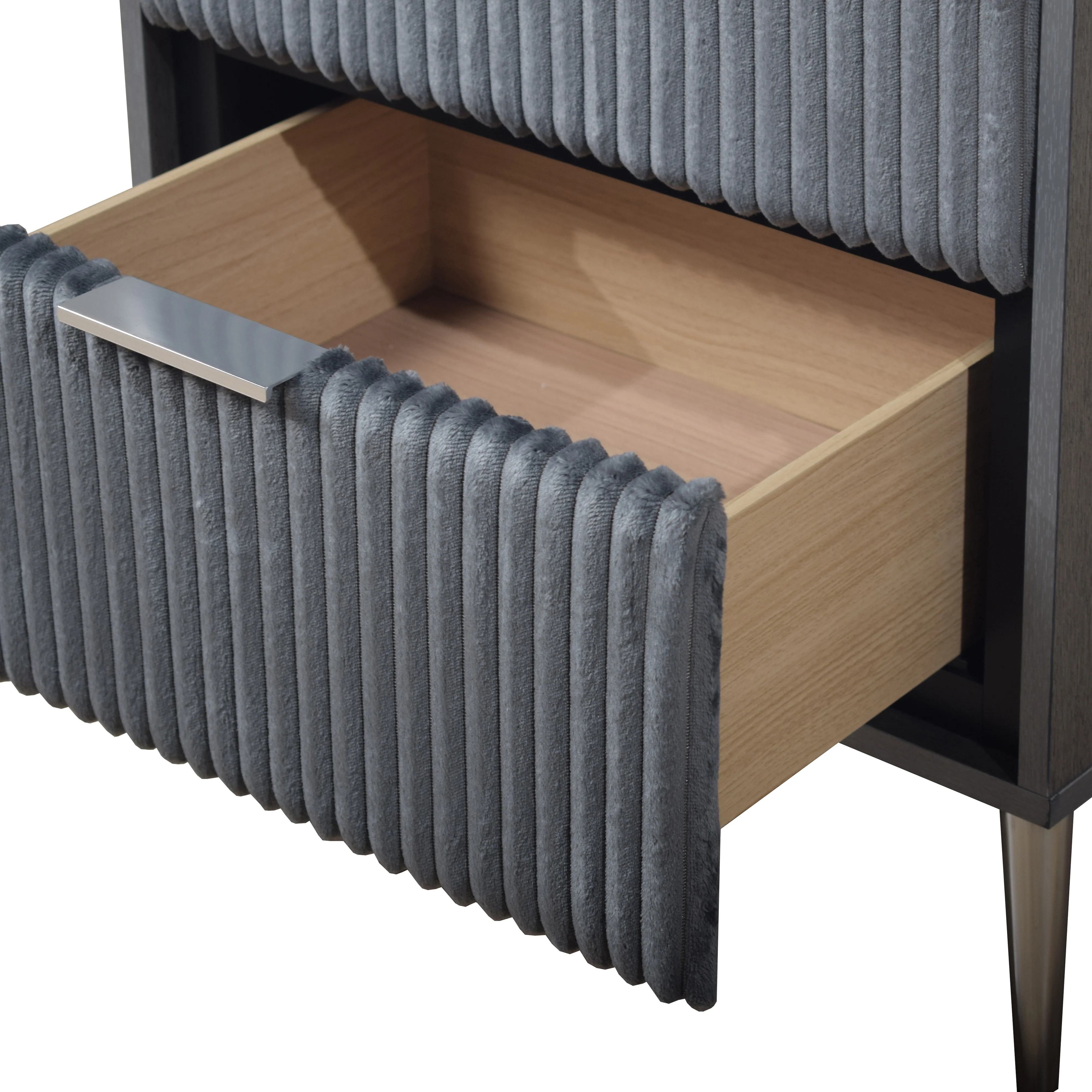 Kailani Nightstand- Gray - Image 5