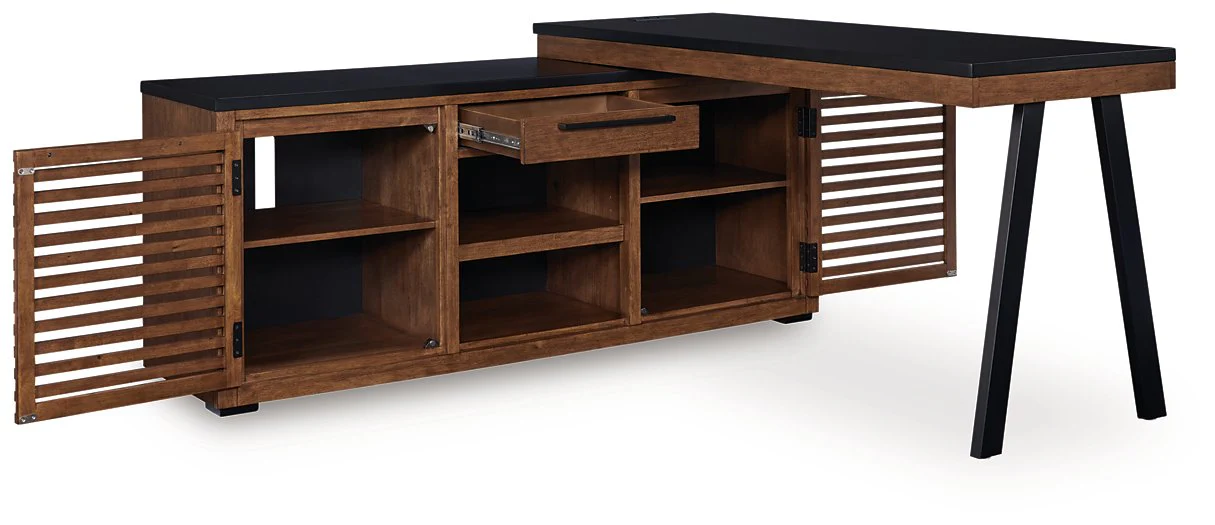 Kallari Credenza with Desk Return - Image 4