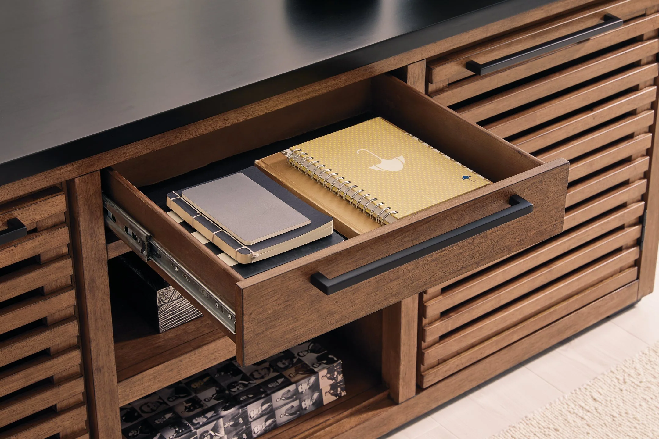 Kallari Credenza with Desk Return - Image 8