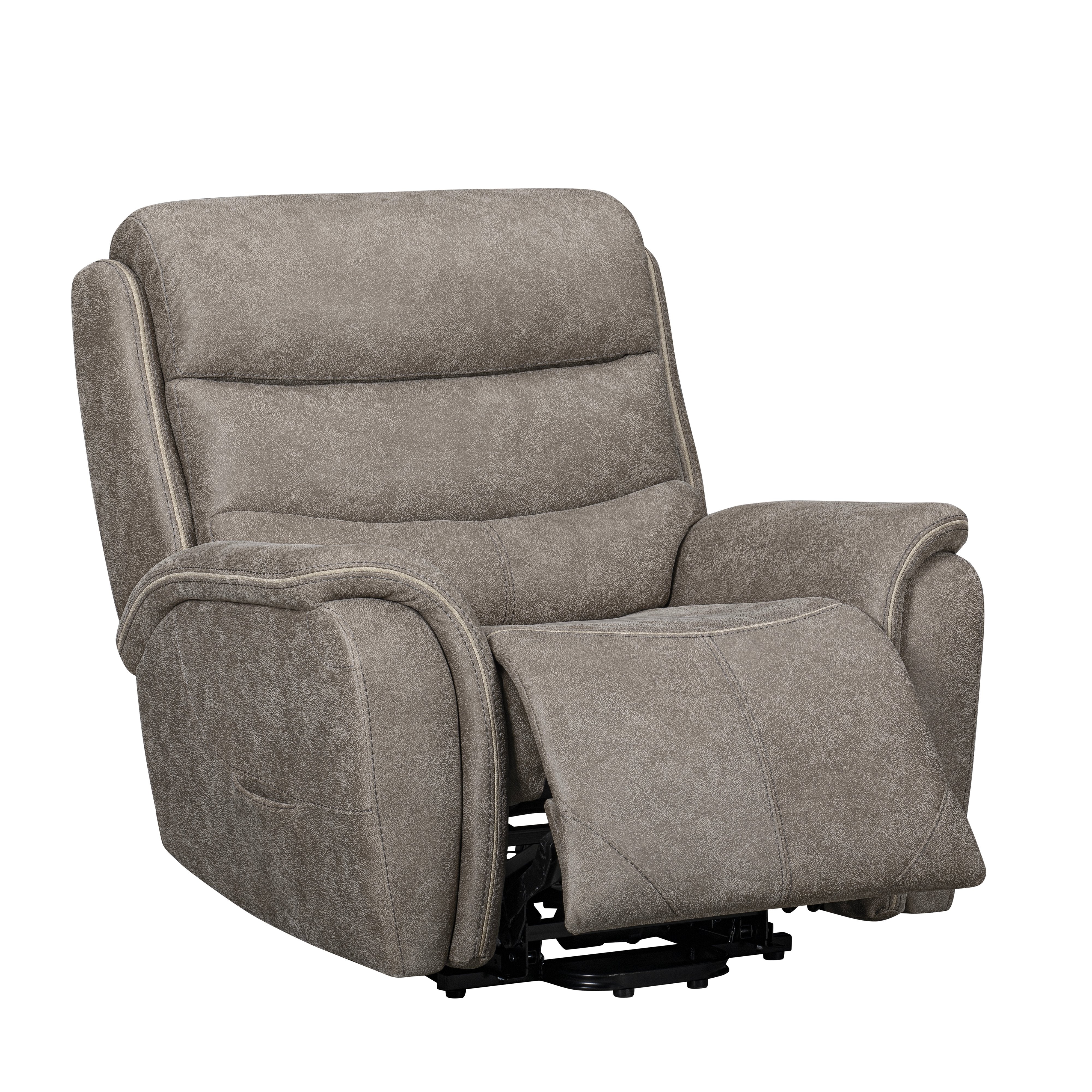 Kamari Power Lift Recliner W/ Heat & Massage-Gray - Image 3