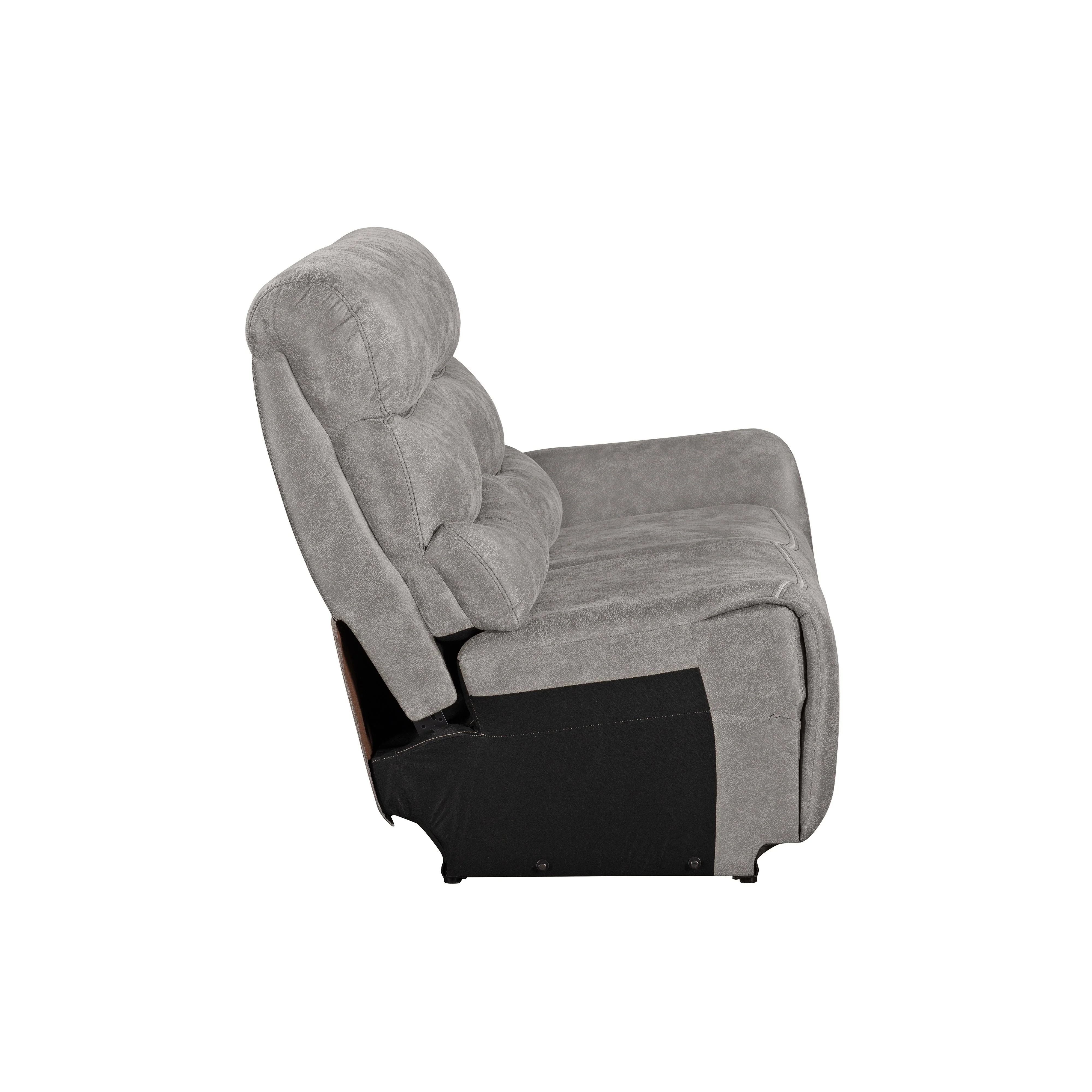 Kamari Raf Loveseat W/One Recliner-Gray - Image 5