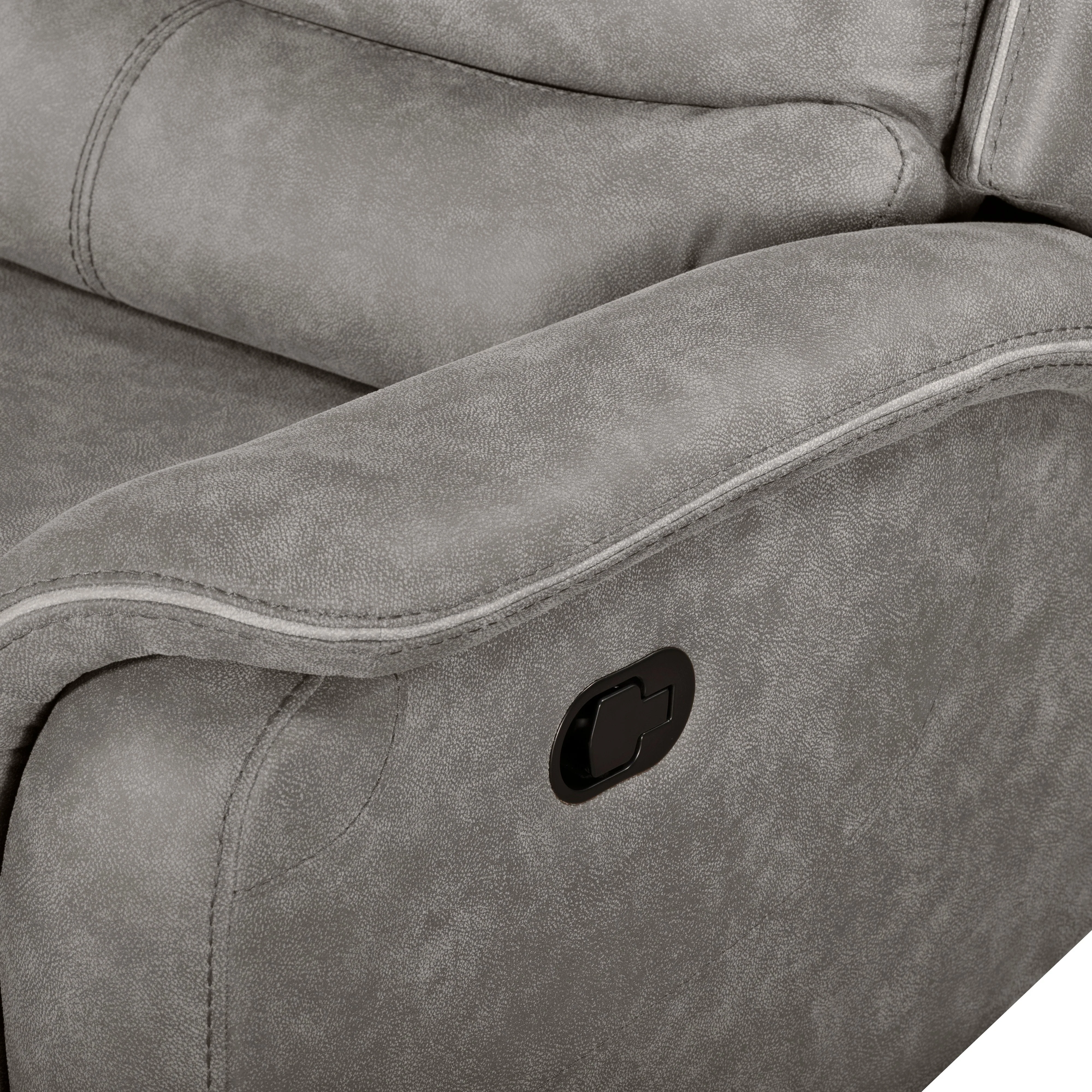 Kamari Raf Loveseat W/One Recliner-Gray - Image 7