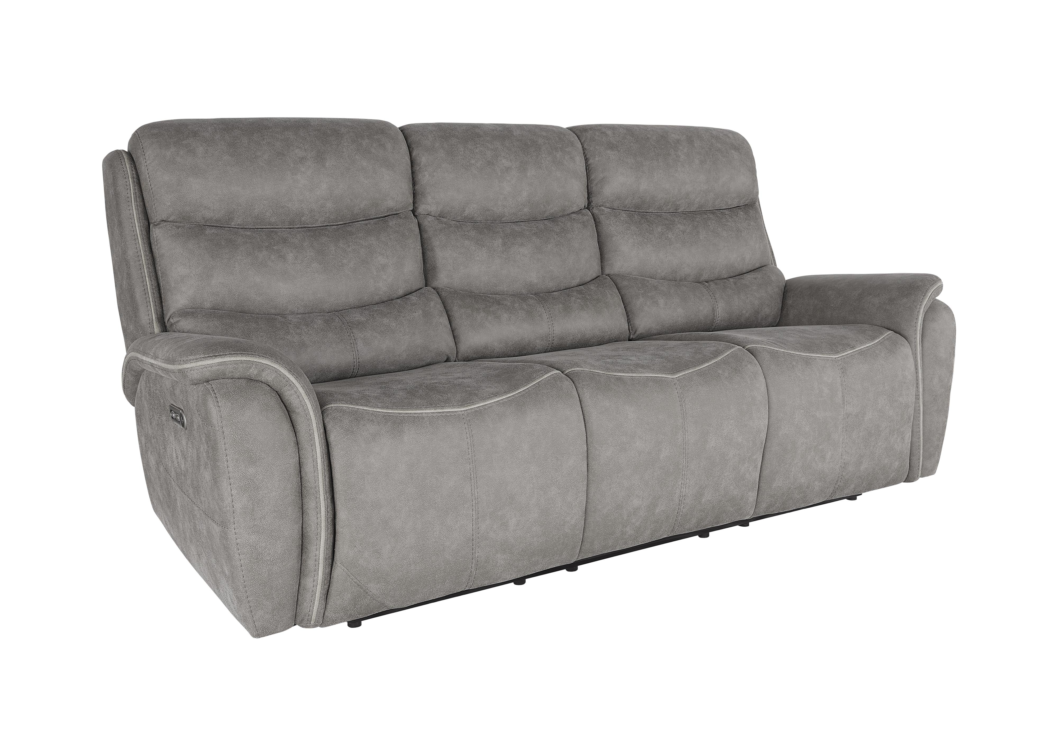 KAMARI SOFA W/DUAL RECLINER-GRAY - Image 2