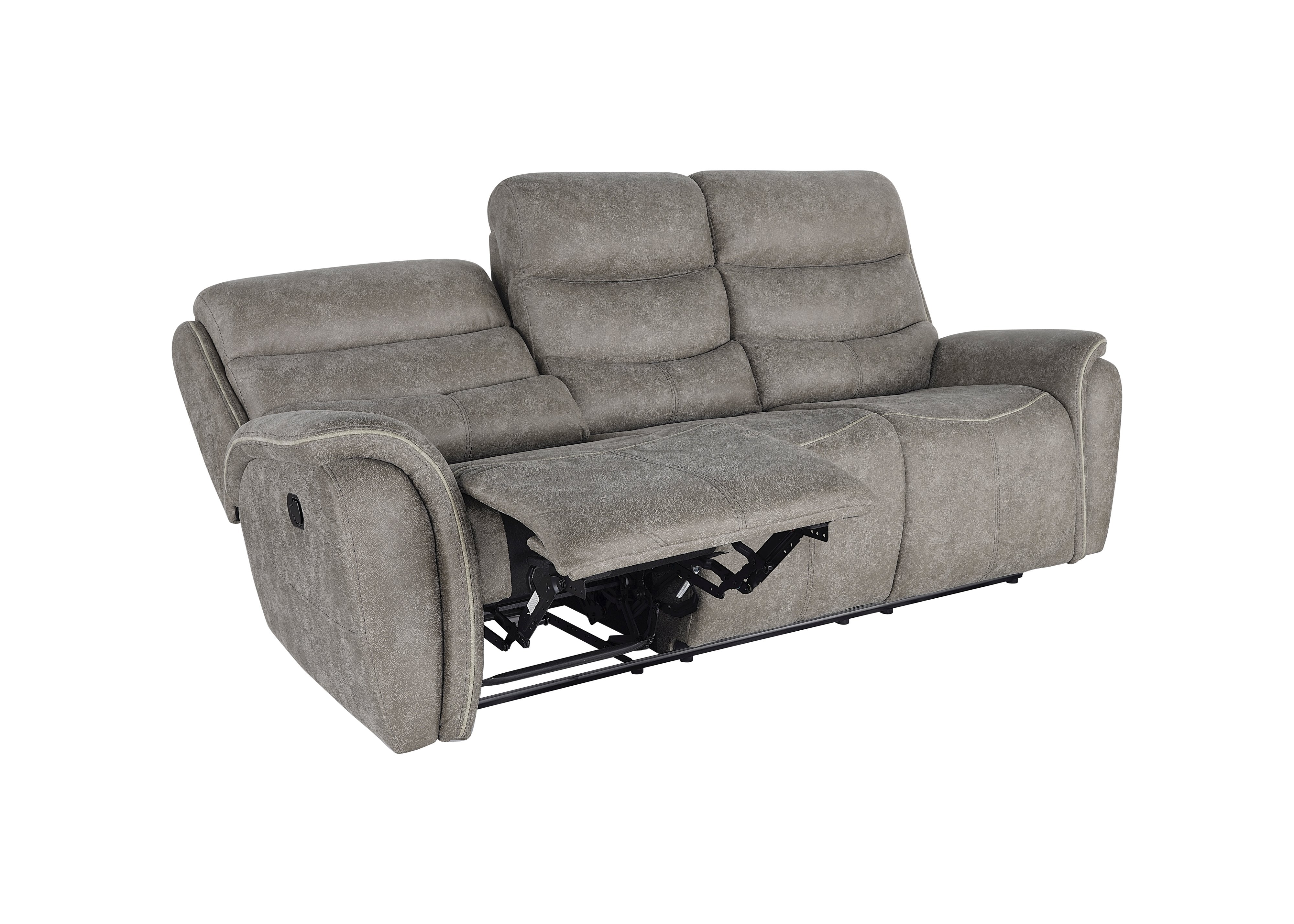 Kamari Sofa W/Dual Recliner-Gray - Image 4