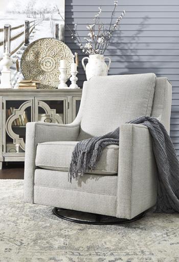 Kambria Swivel Glider Accent Chair - Image 10