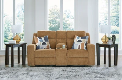 Kanlow Reclining Loveseat with Console - Image 2