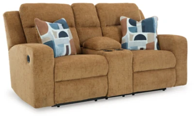 Kanlow Reclining Loveseat with Console - Image 5