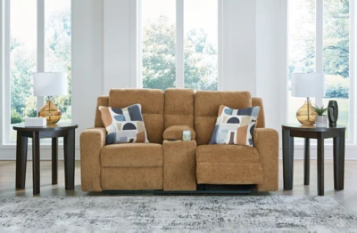 Kanlow Reclining Loveseat with Console - Image 8