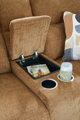 Kanlow Reclining Loveseat with Console - Image 9