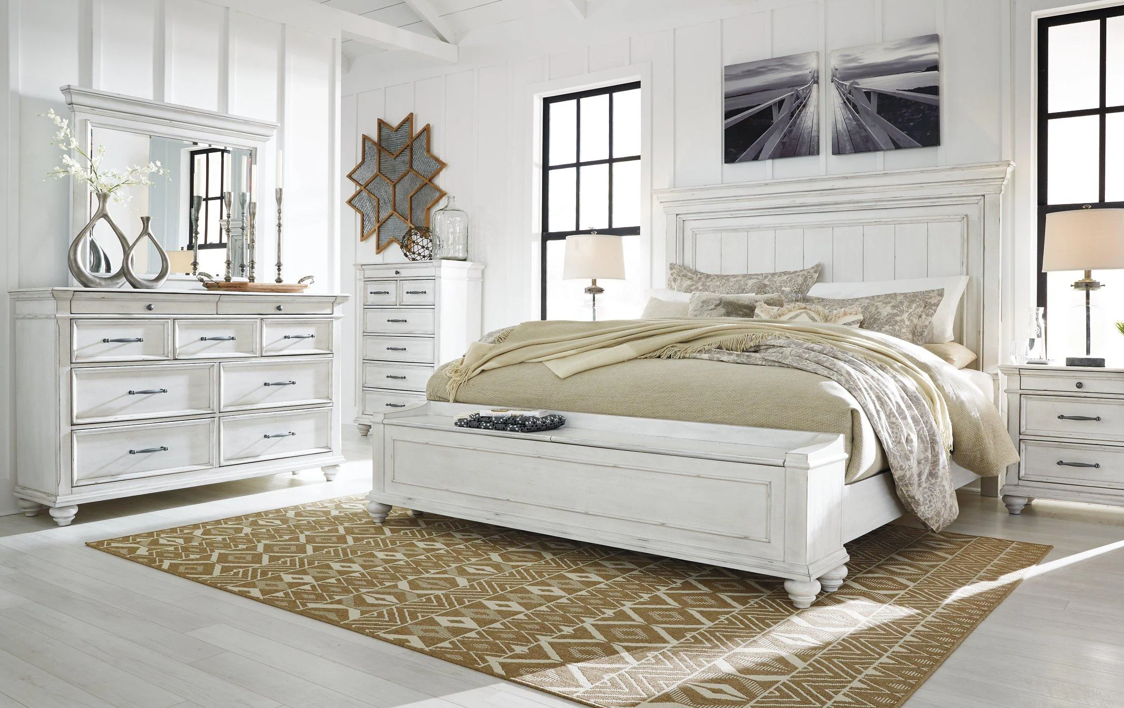 Kanwyn Bed with Storage Bench - Image 13