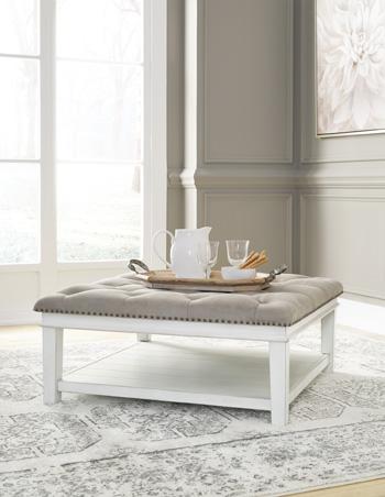 Kanwyn Upholstered Ottoman Coffee Table - Image 3