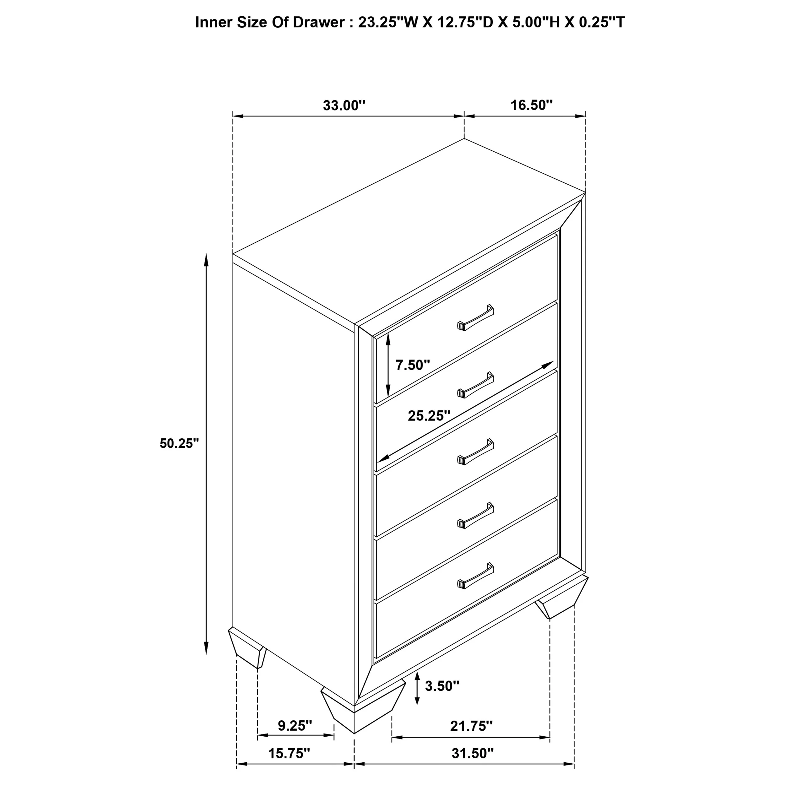 Kauffman Chest of Drawers - Image 10