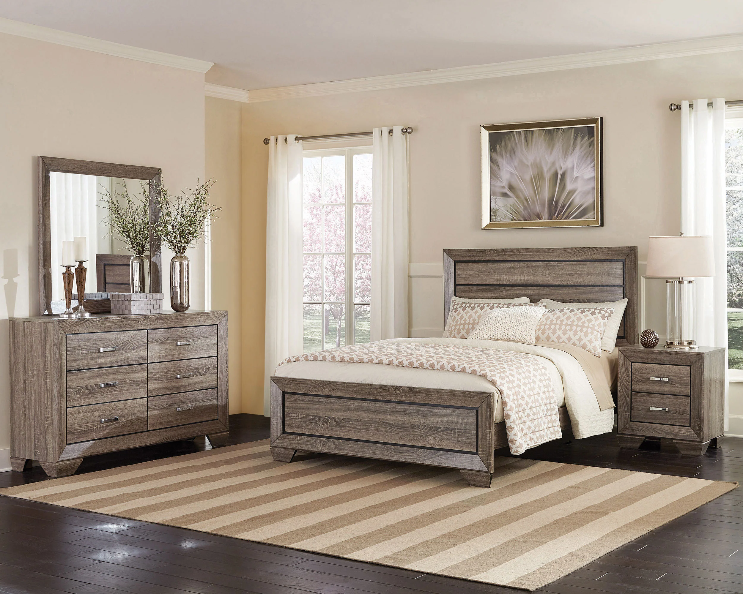 Kauffman Panel Bed - Image 10