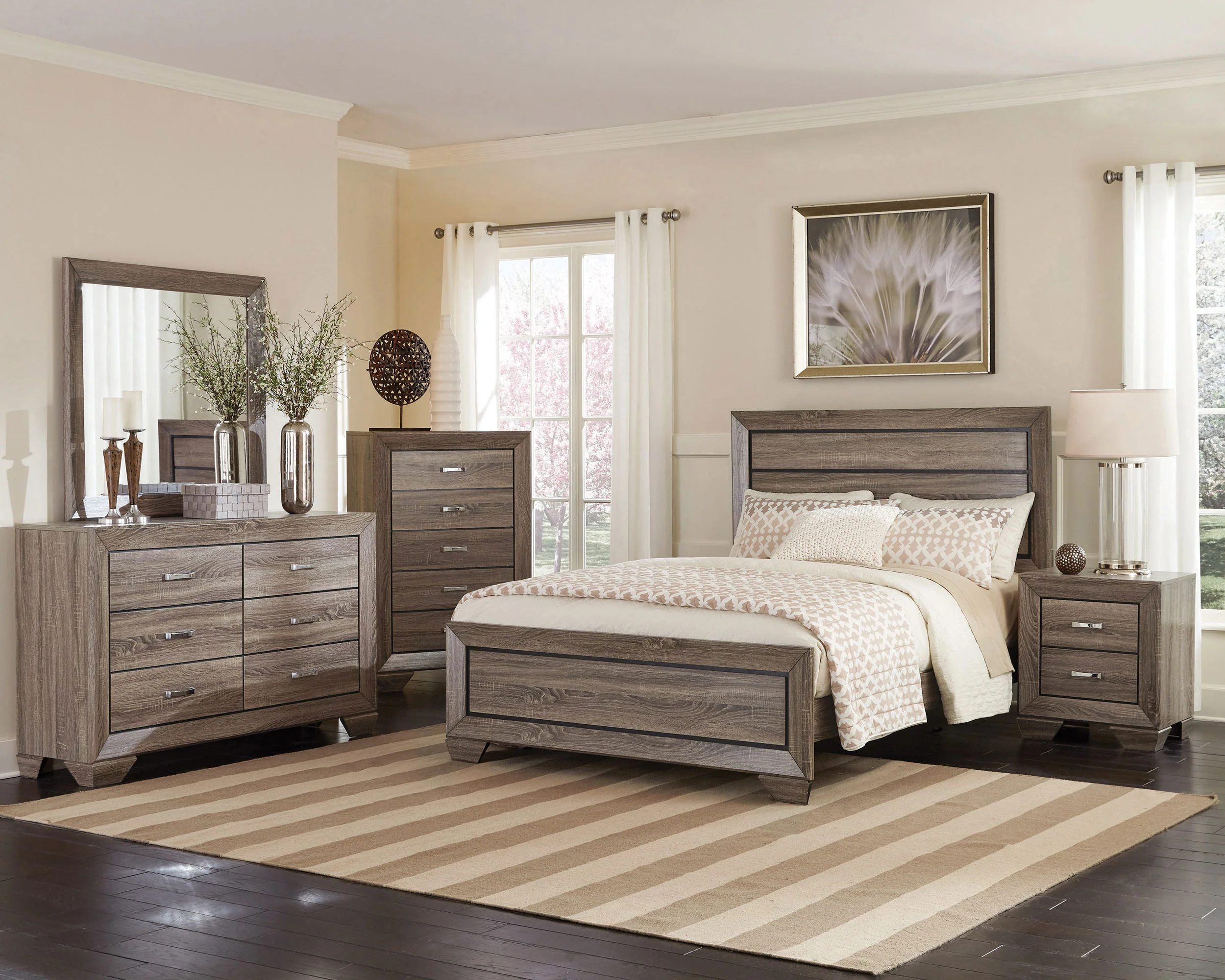 Kauffman Panel Bed - Image 22