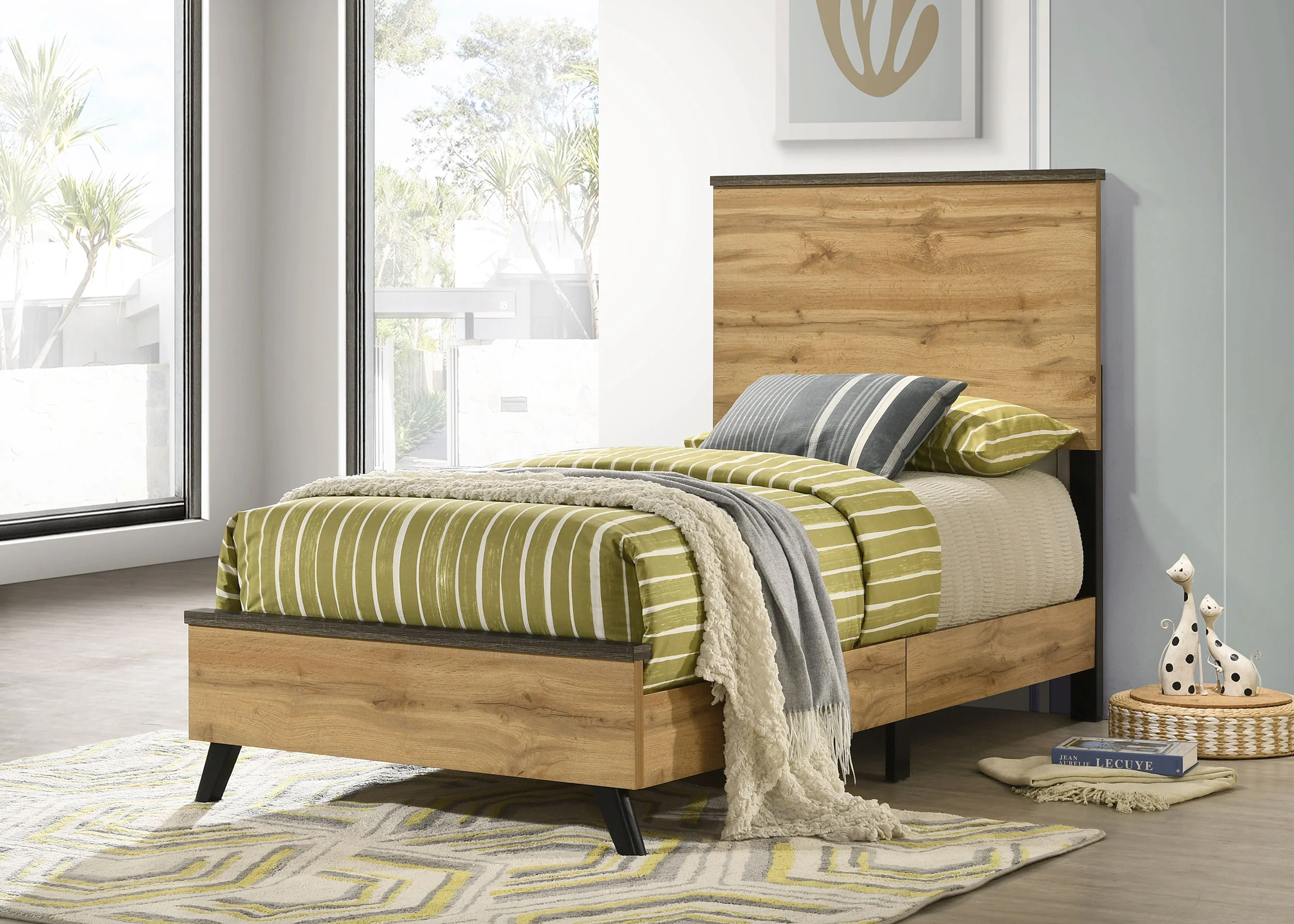 Kaywood Panel Bed - Image 32