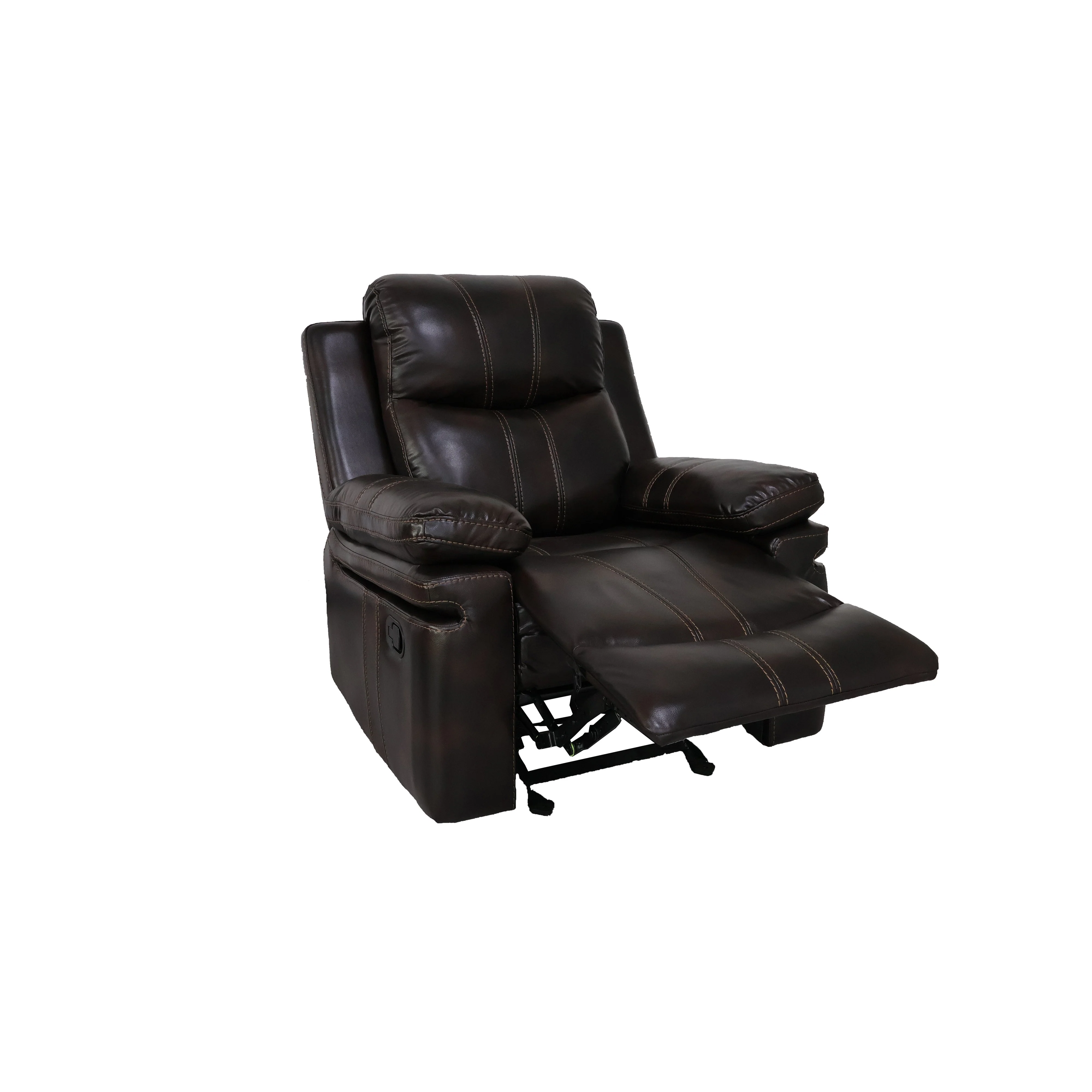 Kellen Glider Recliner-Brown - Image 3