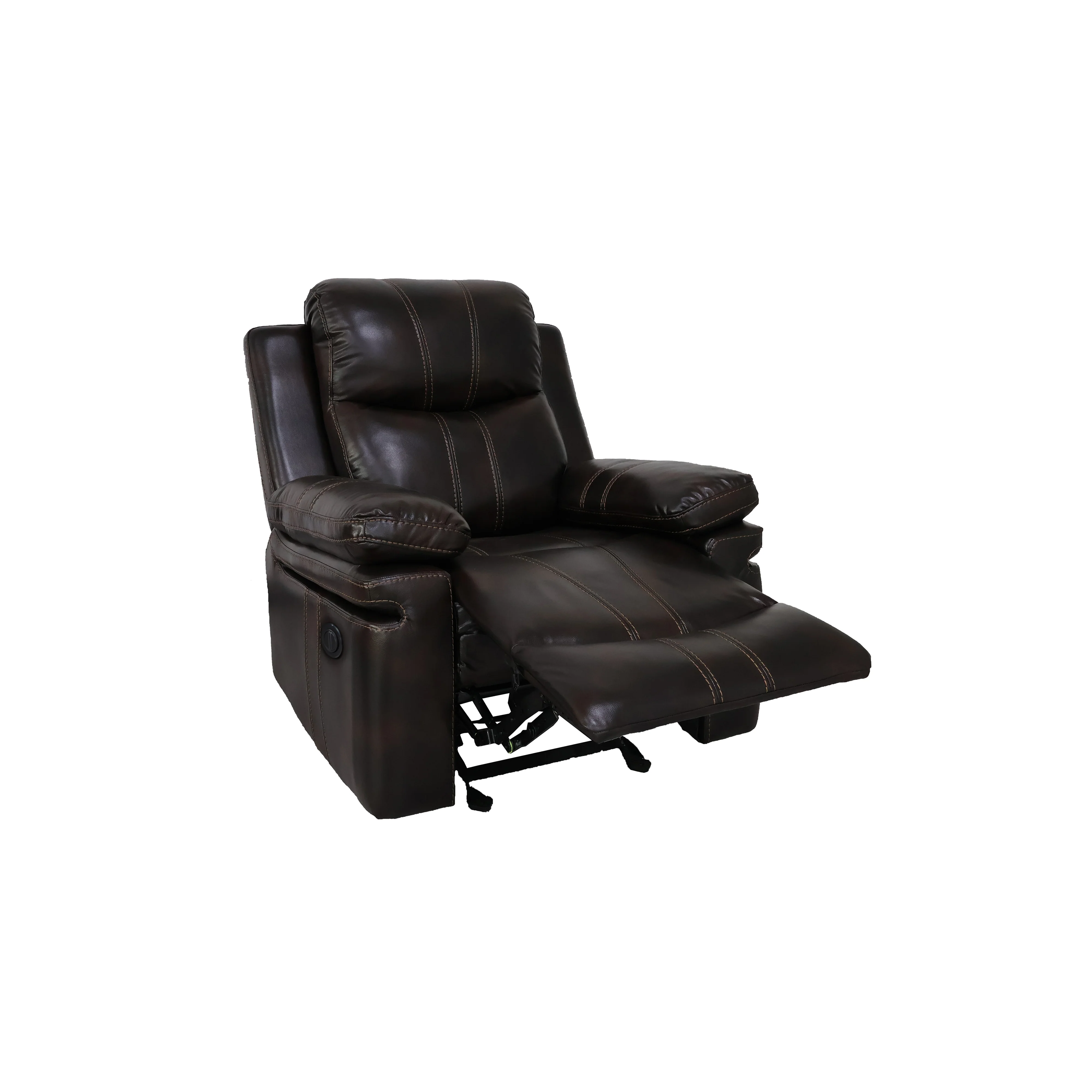 Kellen Glider Recliner W/Pwr Fr-Brown - Image 3