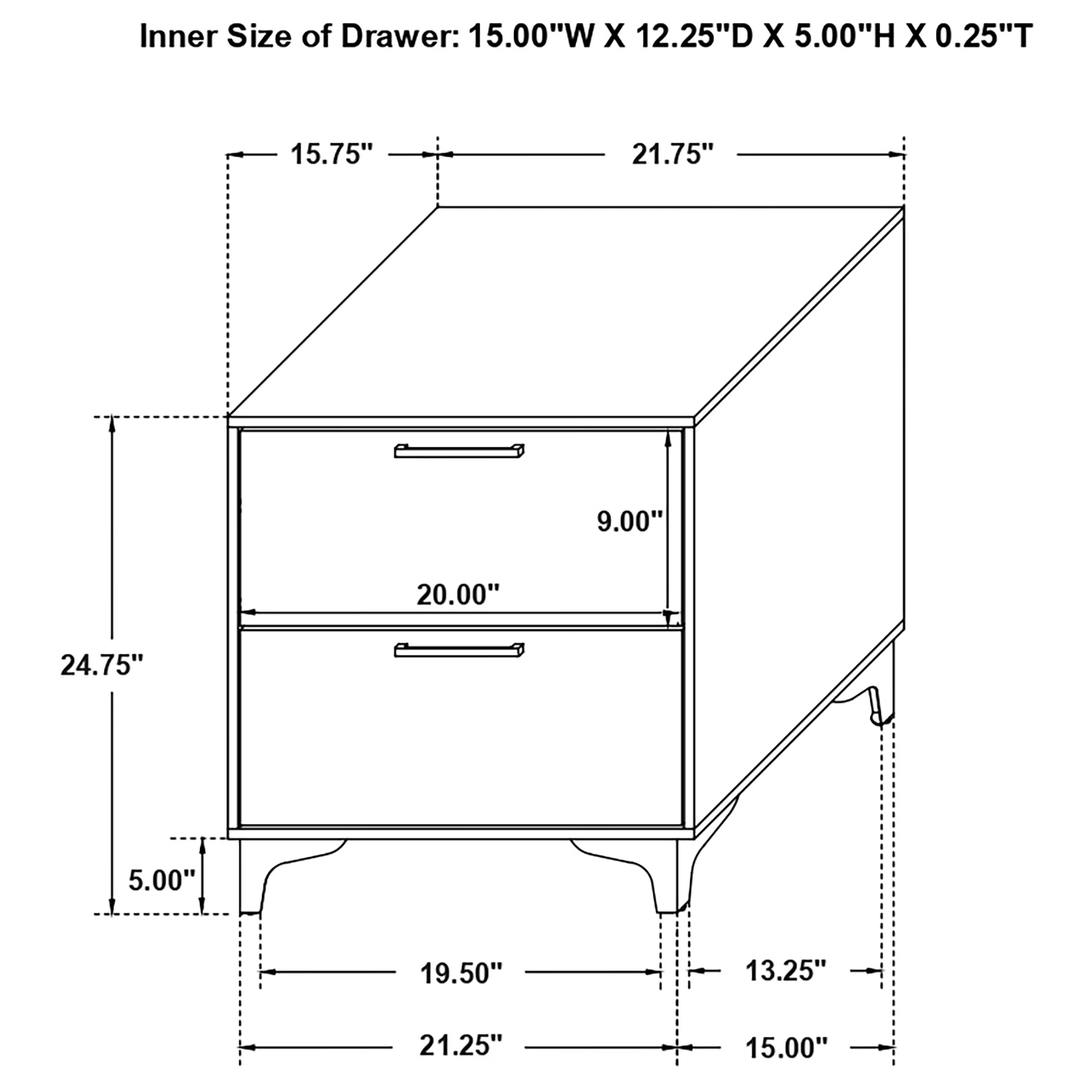 Kendall Nightstand - Image 11
