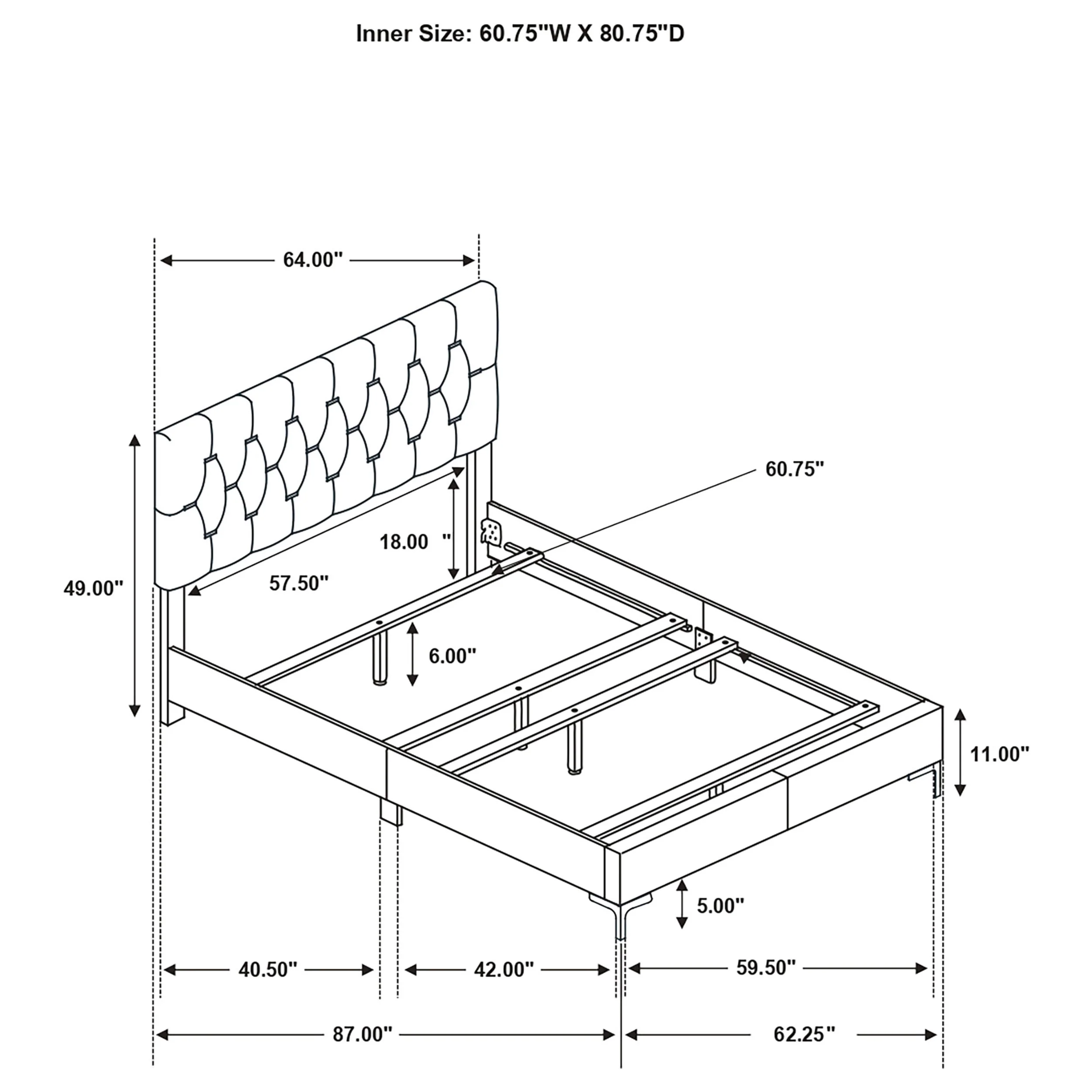 Kendall Panel Bed - Image 7