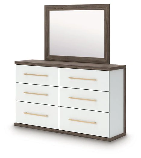 Kendanport Dresser and Mirror - Image 5