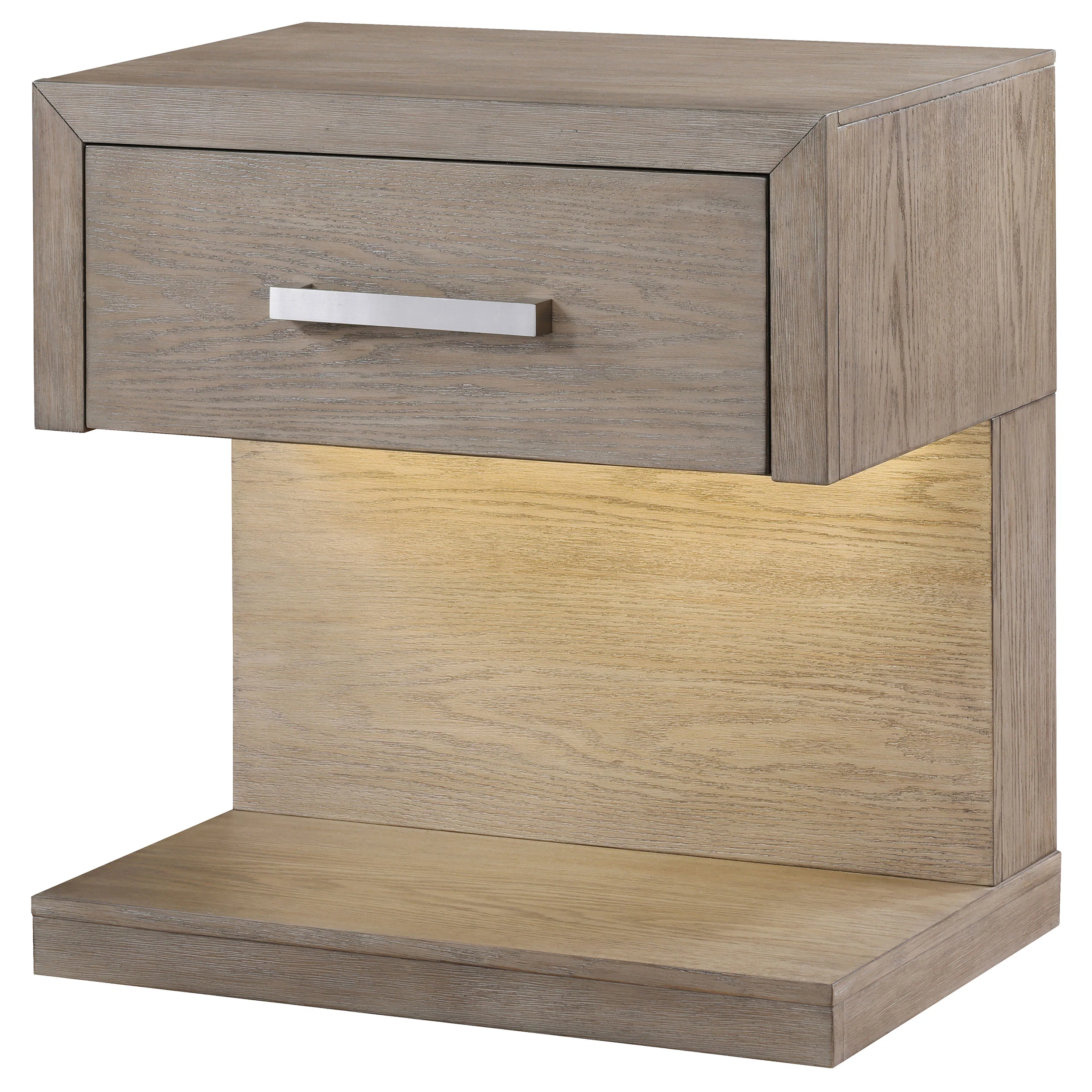 Kenora Nightstand with LED Lighting - Image 4
