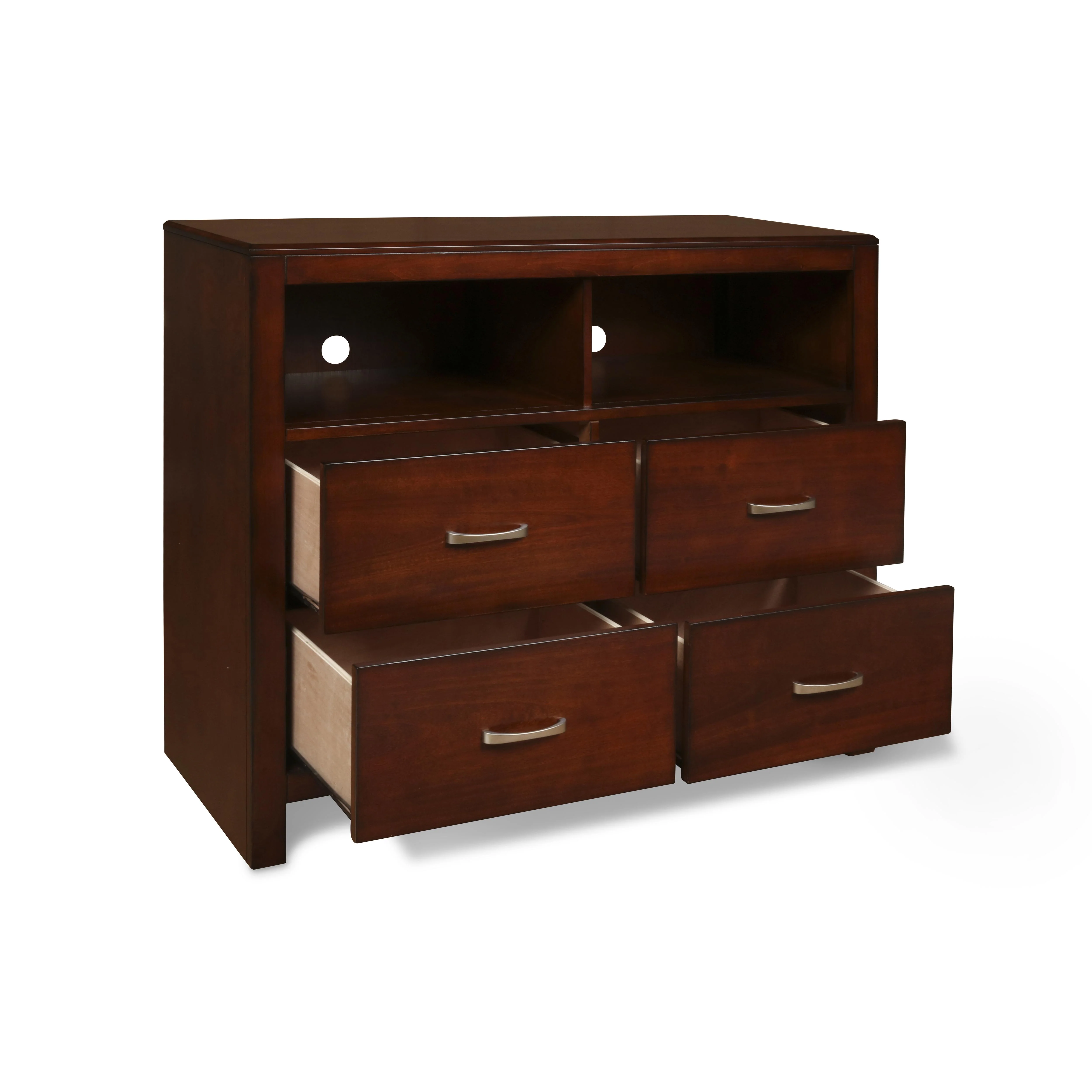 KENSINGTON MEDIA CHEST- BURNISHED CHERRY - Image 3