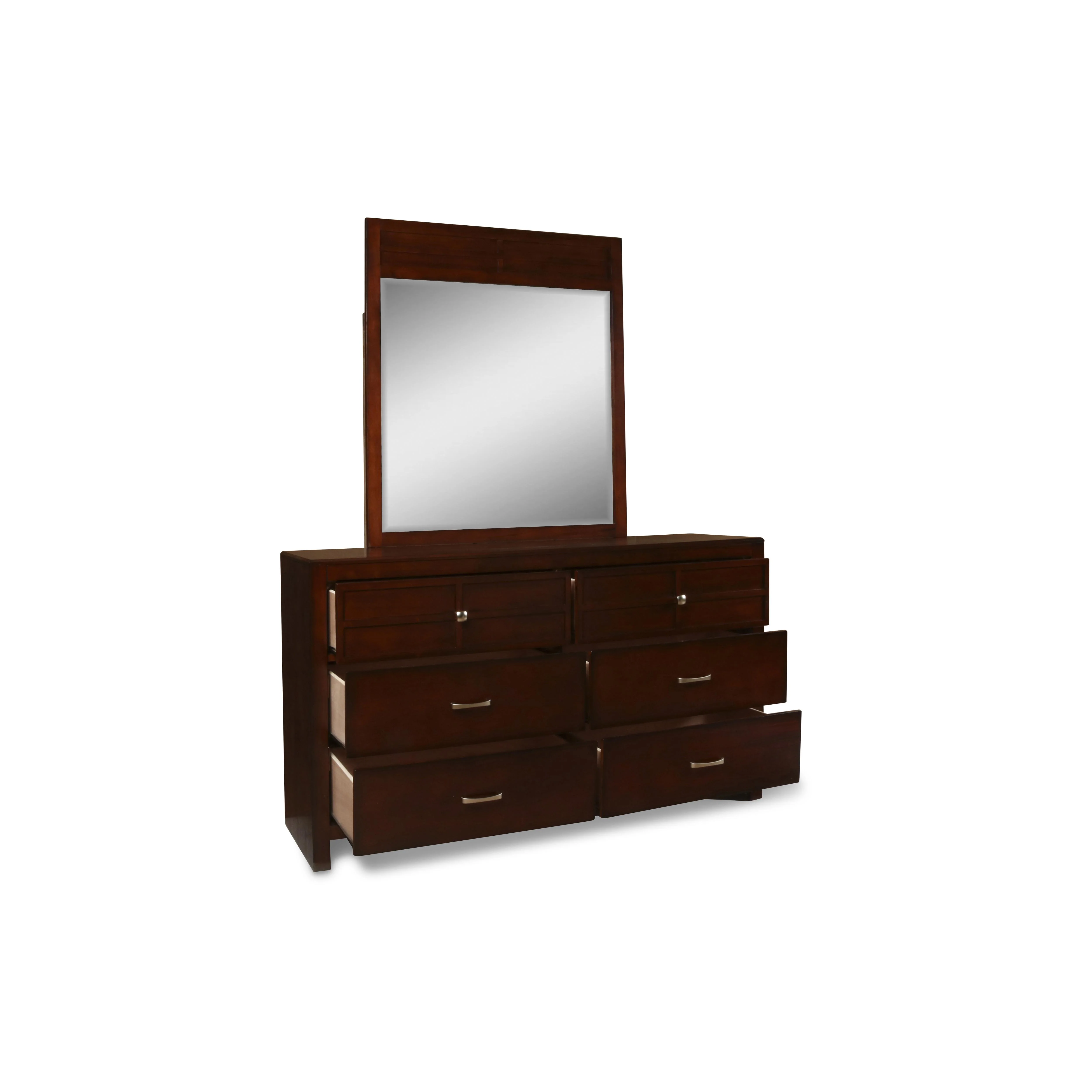 KENSINGTON MIRROR- BURNISHED CHERRY - Image 3