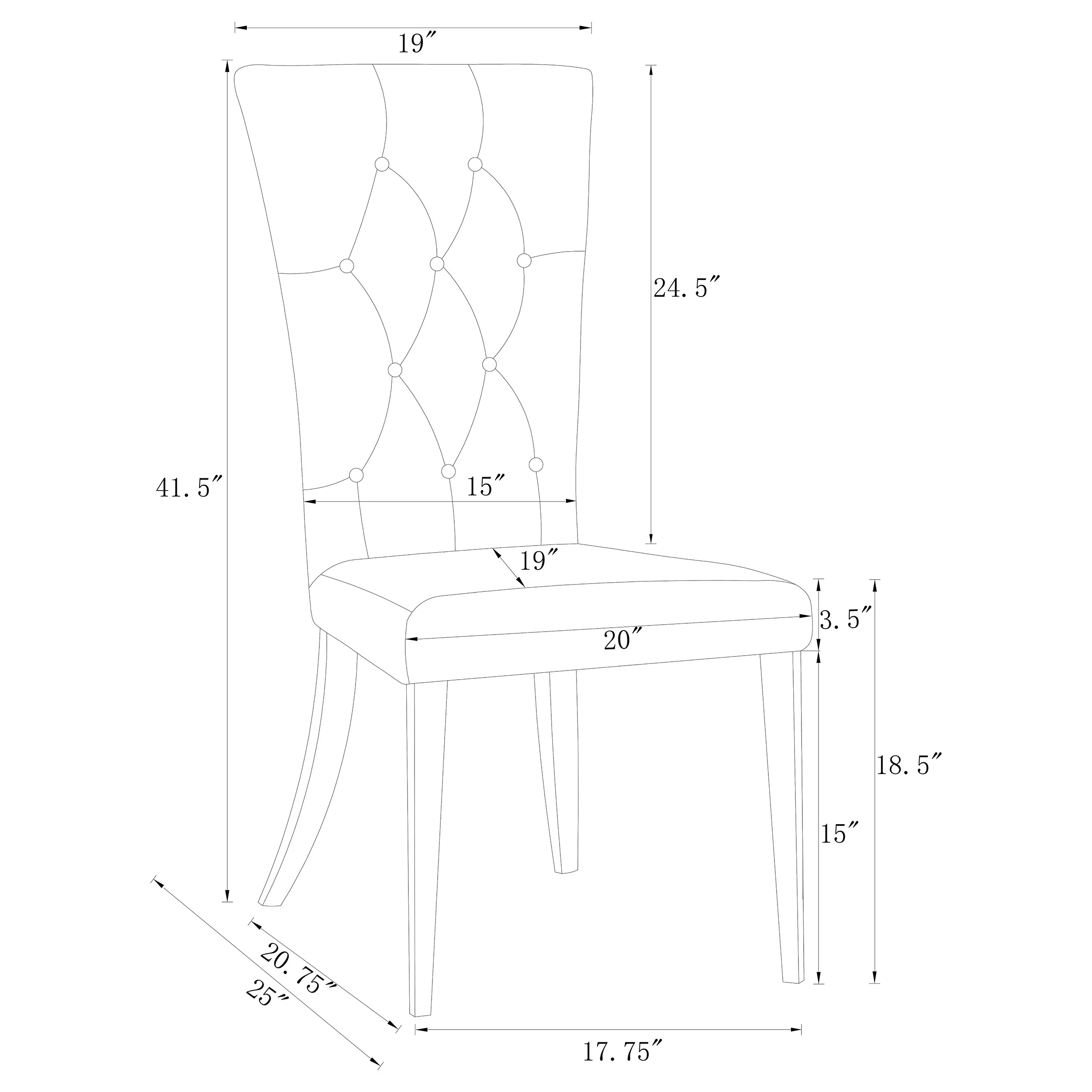 Kerwin Dining Side Chair - Image 12