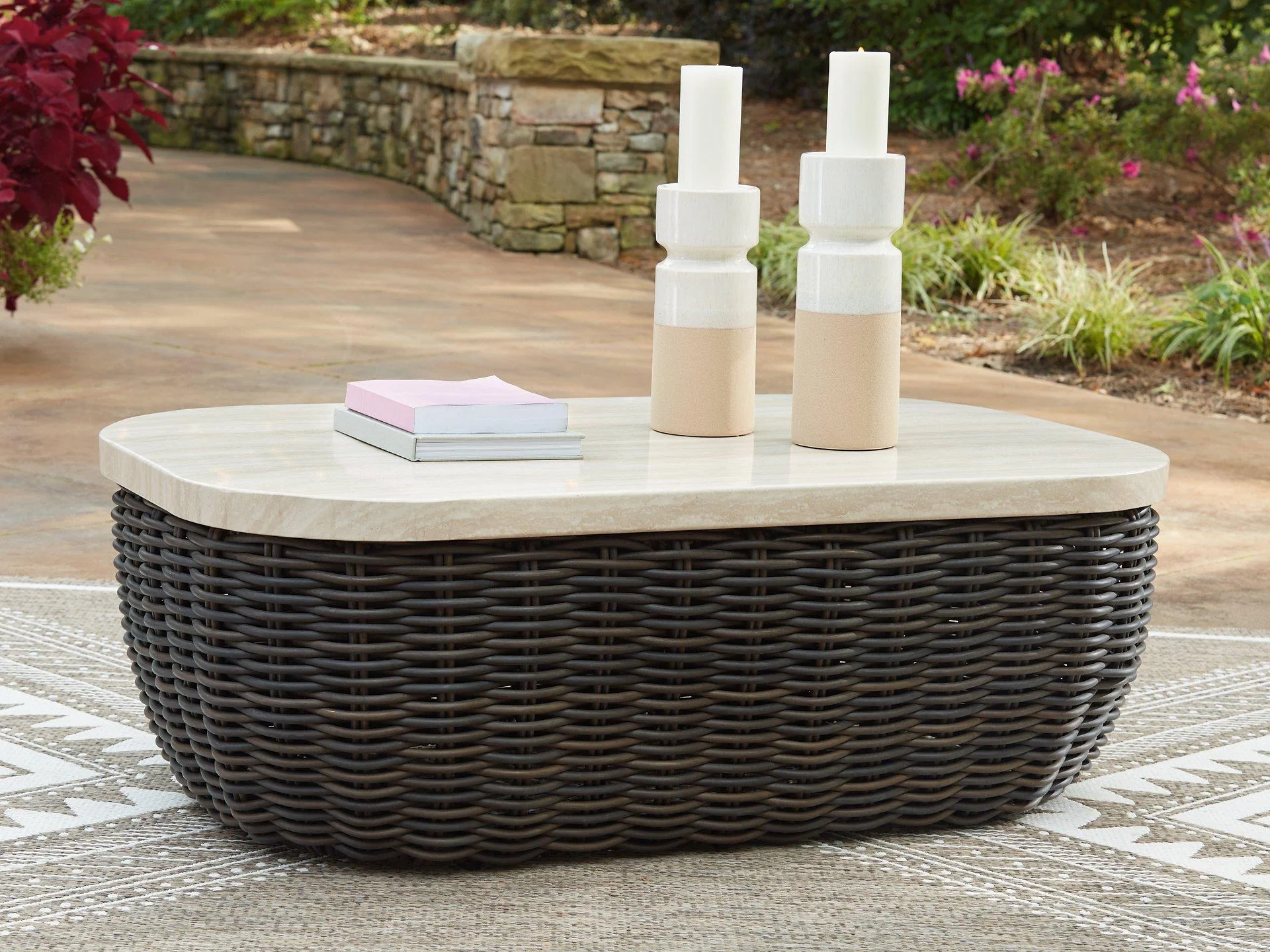 Kimora Outdoor Coffee Table - Image 2
