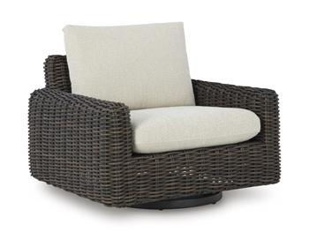 Kimora Outdoor Swivel Lounge Chair - Image 3