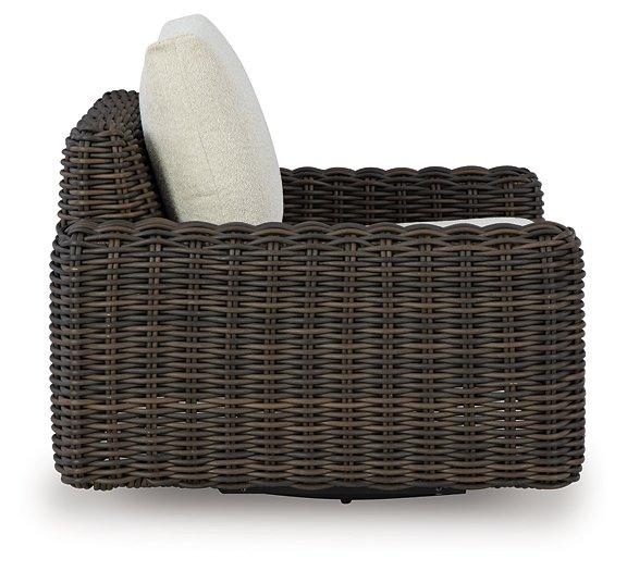 Kimora Outdoor Swivel Lounge Chair - Image 4