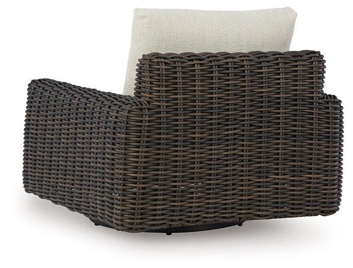 Kimora Outdoor Swivel Lounge Chair - Image 5