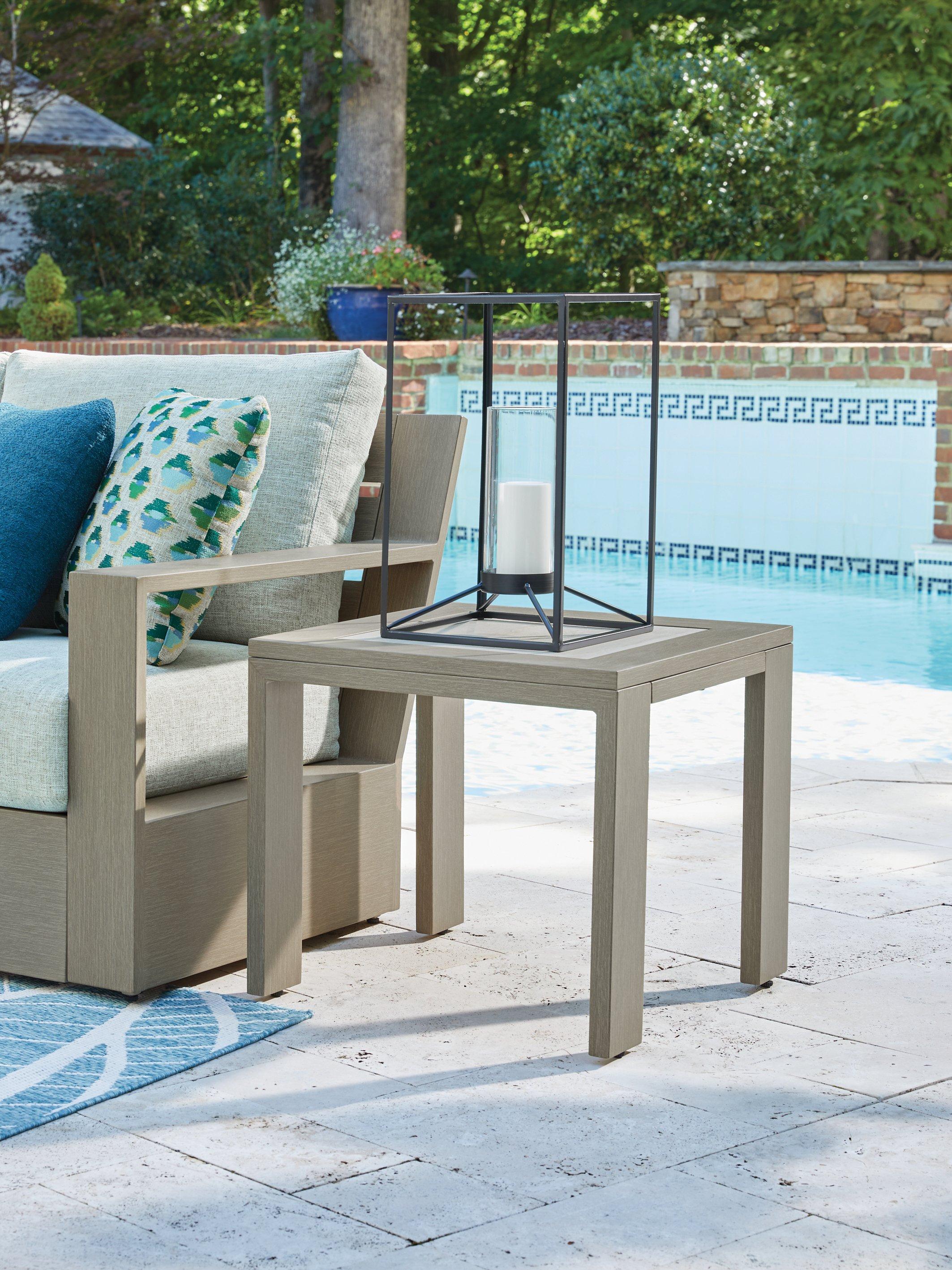 Kimpton Isle Outdoor End Table - Image 2