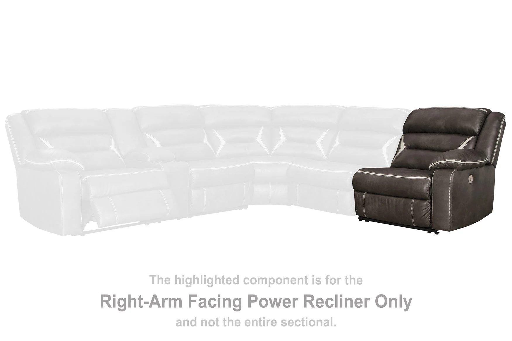 Kincord Power Reclining Sectional - Image 7