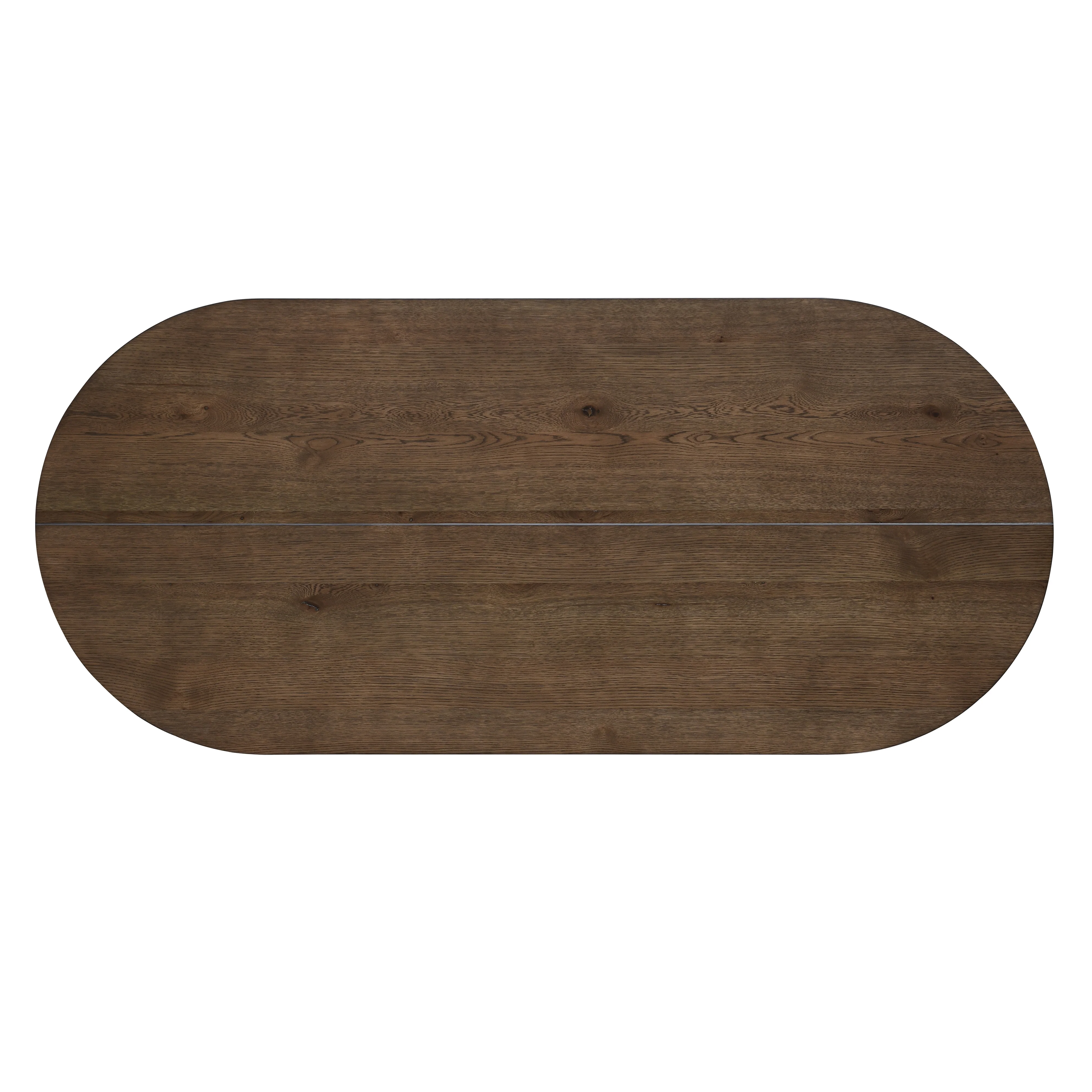 Kody 79" Oval Dining Table Top-Dk Walnut - Image 7