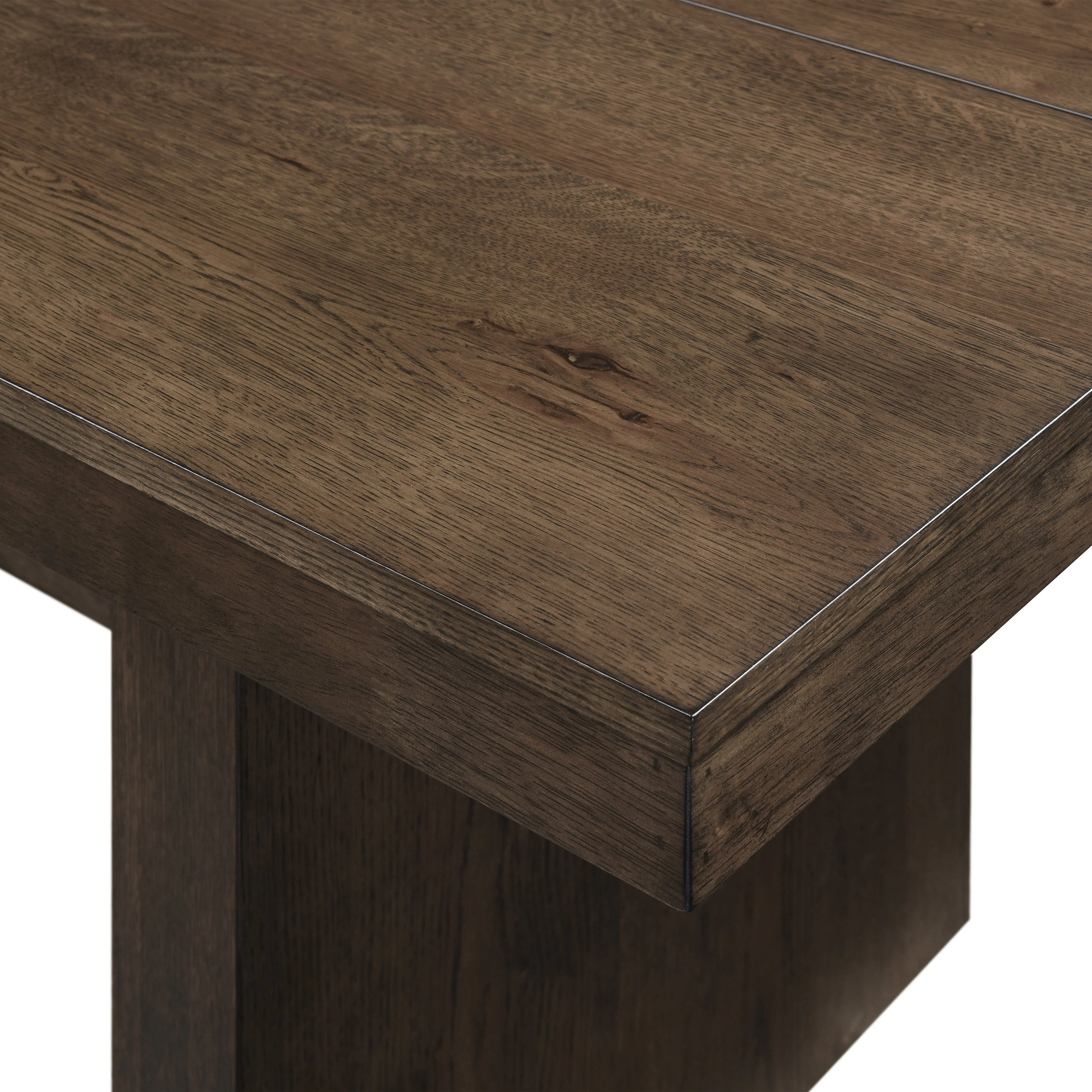 Kody 79" Rectangle Dining Table Top-Dk Walnut - Image 5