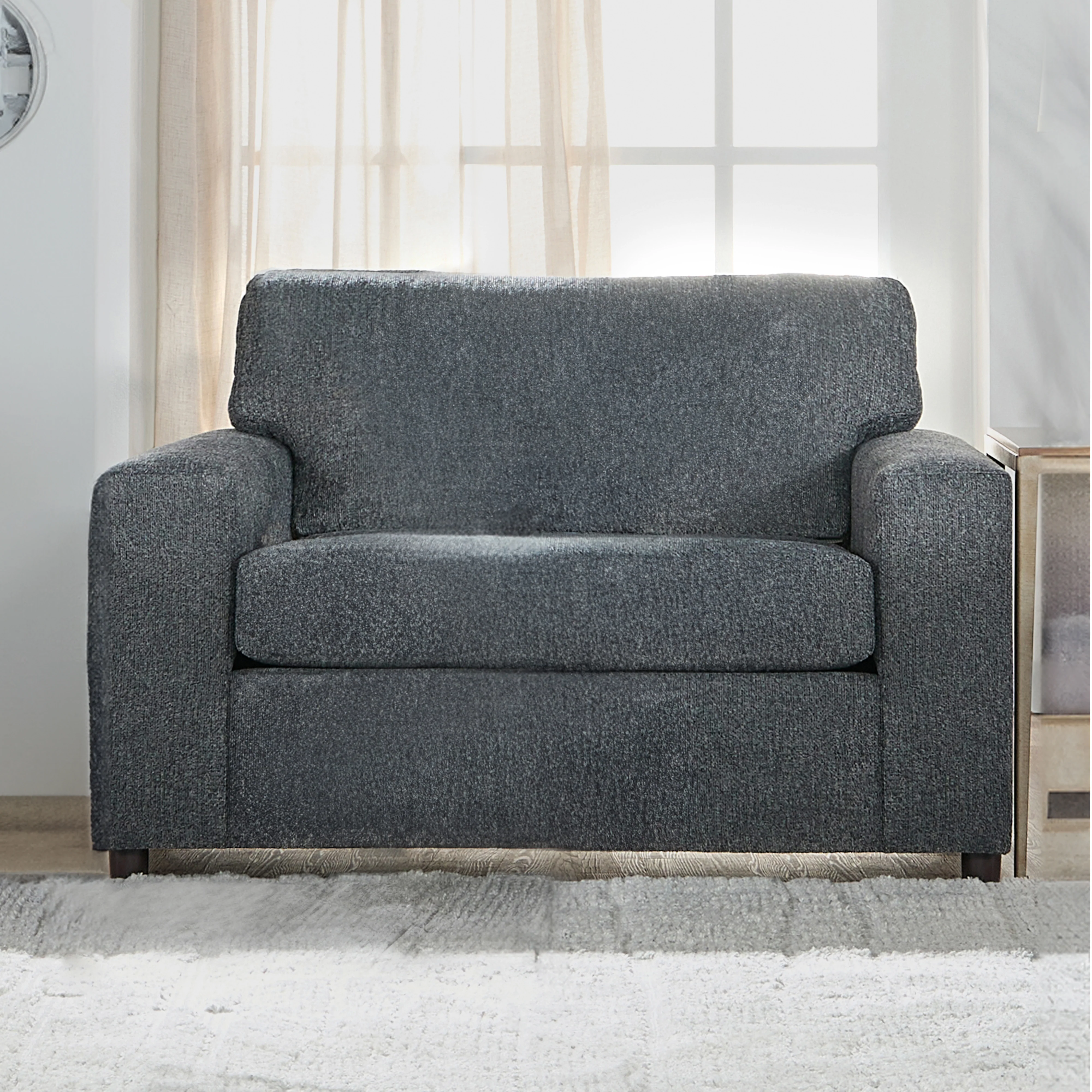 Kylo Cuddle Chair-Ash Gray - Image 7