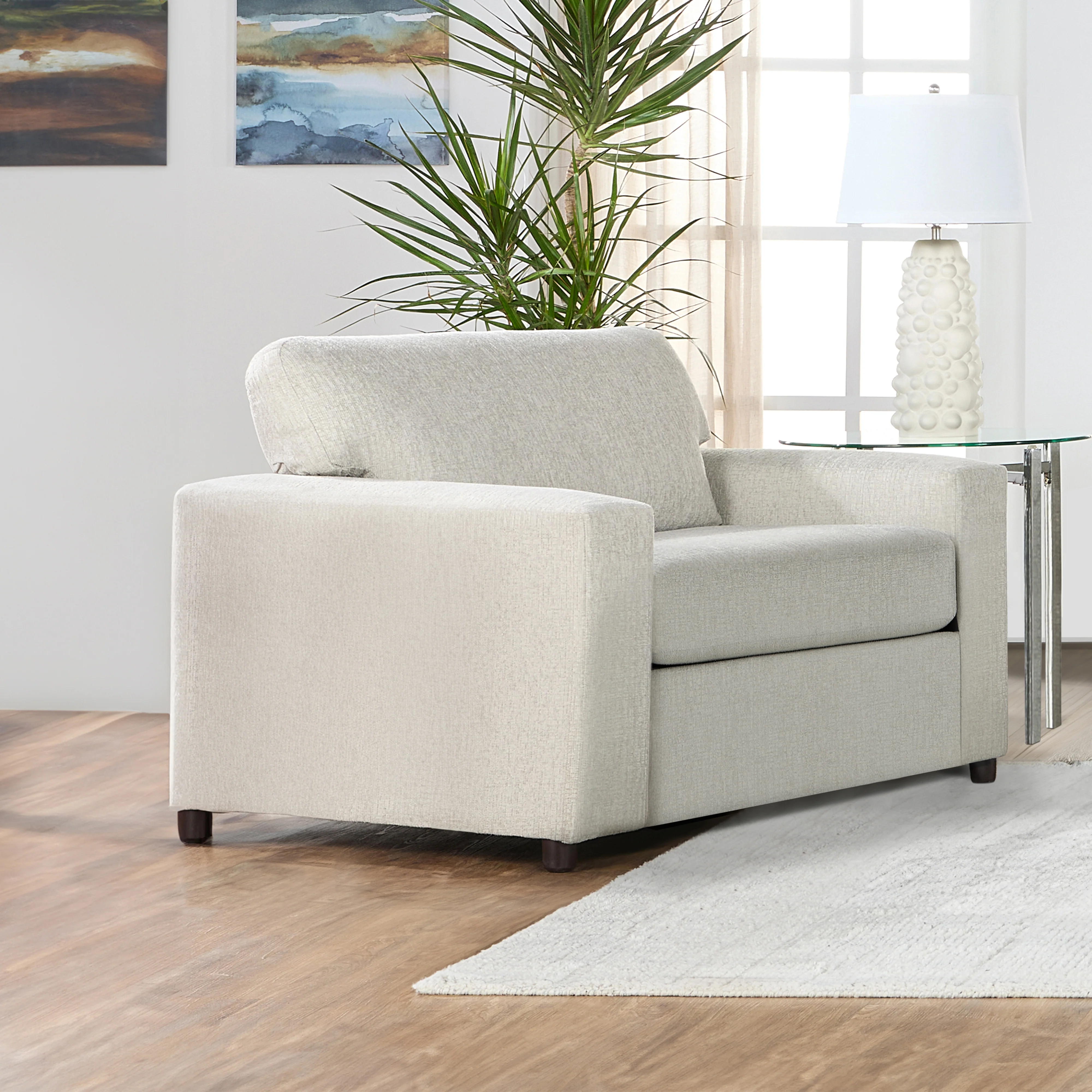 Kylo Cuddle Chair-Chiffon Natural - Image 6