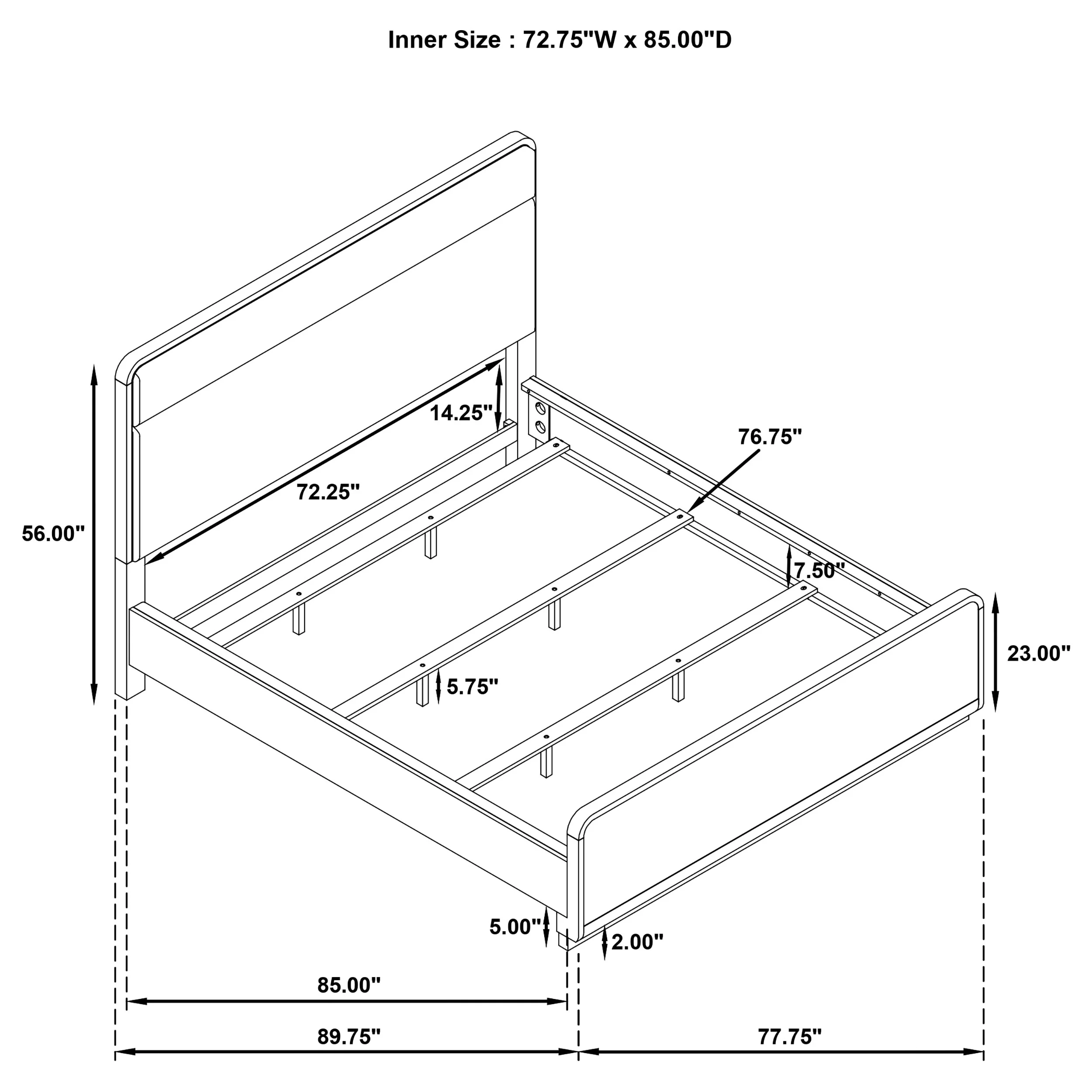 Ladera Panel Bed - Image 35