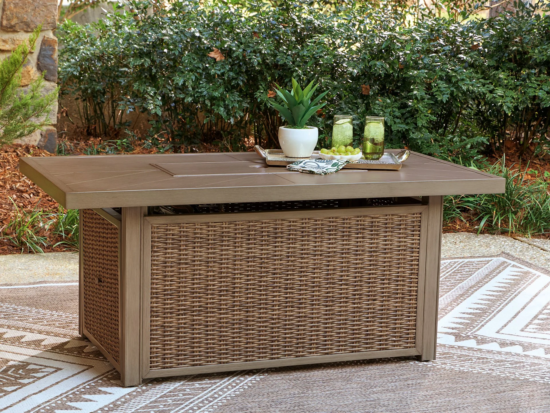 Laguna Heights Outdoor Fire Pit Table - Image 6