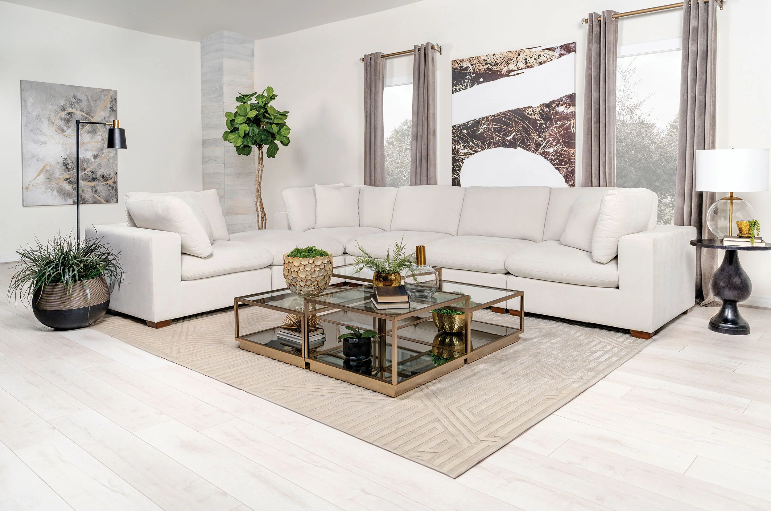 Lakeview Armless Chair - Image 8