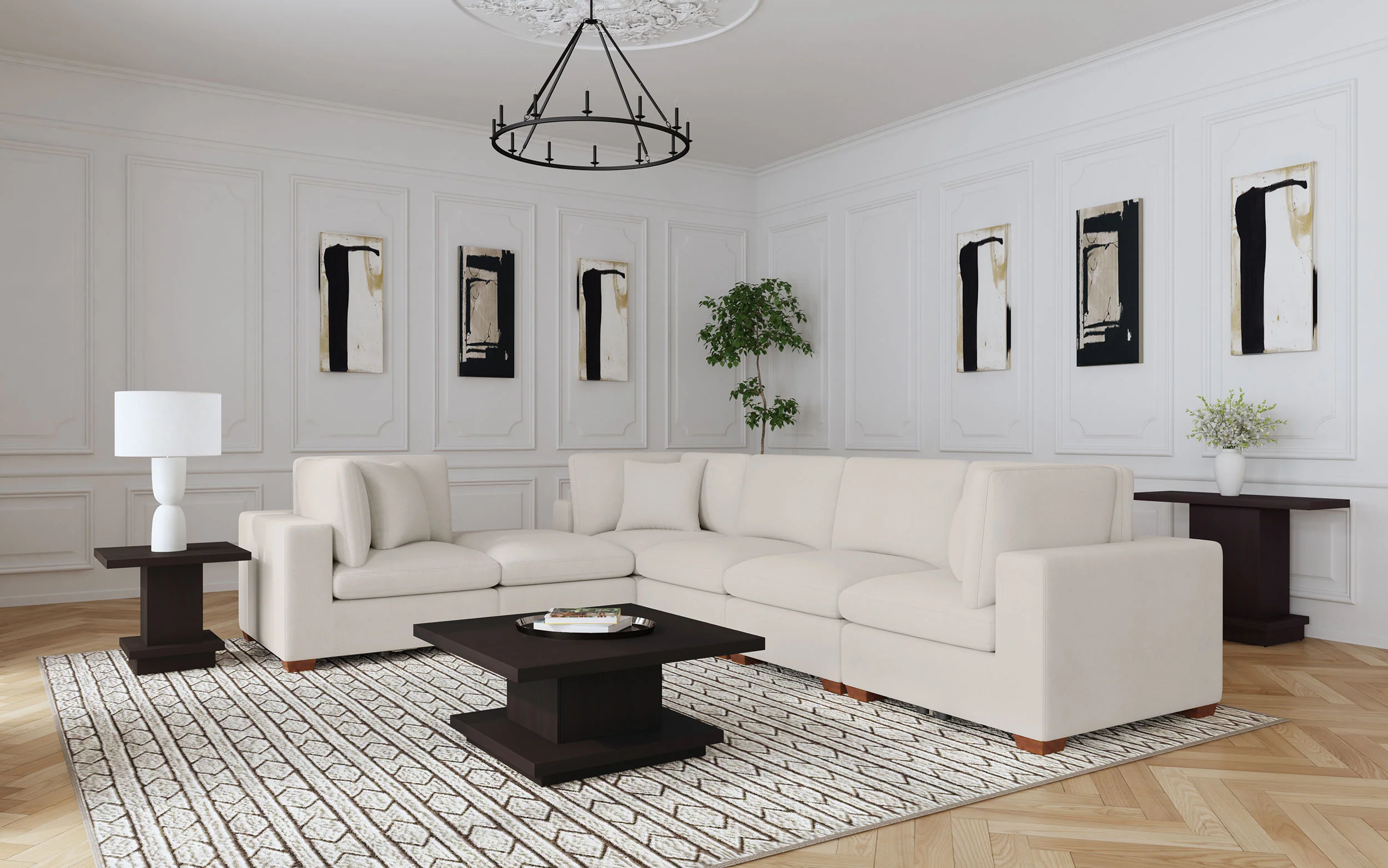 Lakeview Armless Chair - Image 9