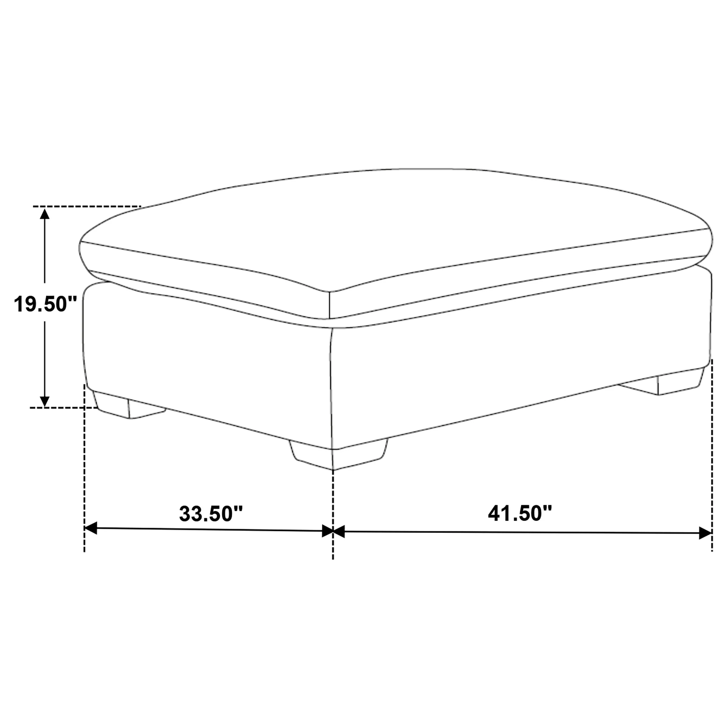 Lakeview Ottoman - Image 6