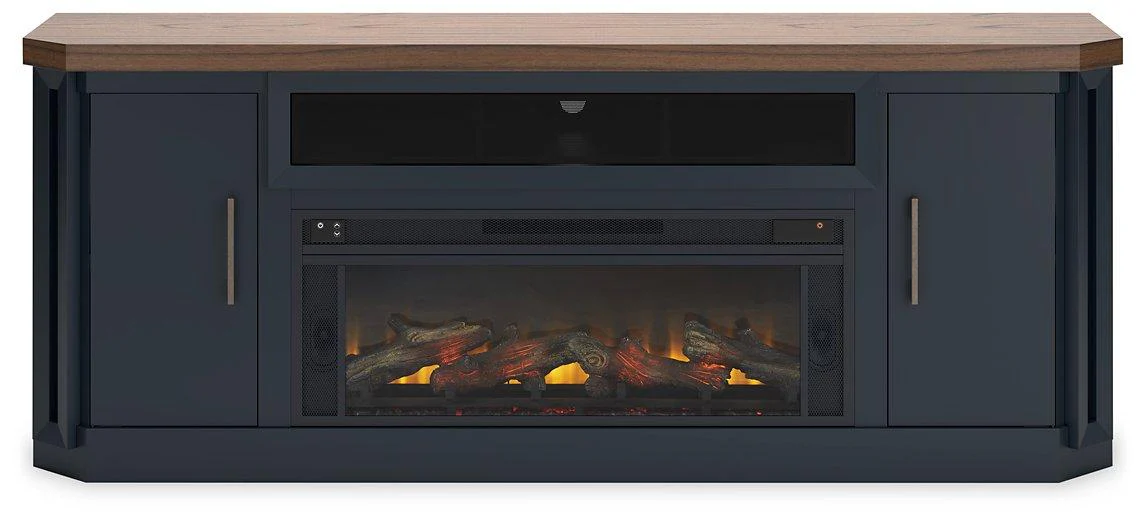 Landocken 83" TV Stand with Electric Fireplace - Image 23