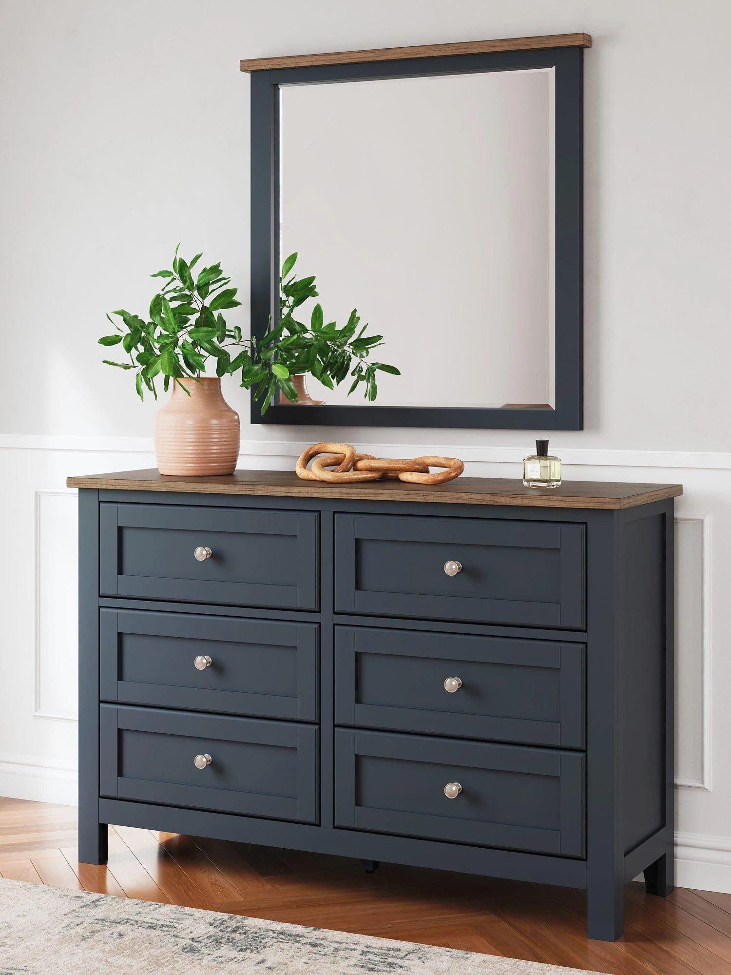 Landocken Dresser and Mirror - Image 2