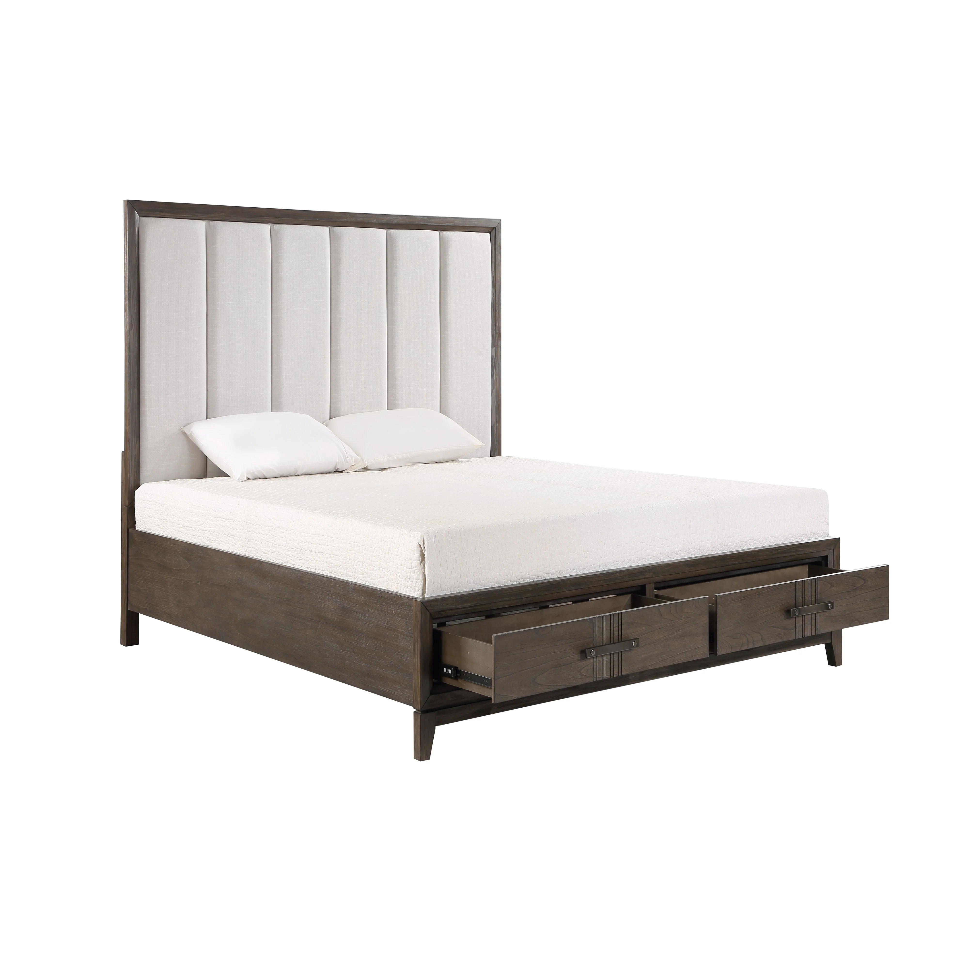 Landon 5/0 Q Headboard-Walnut - Image 2