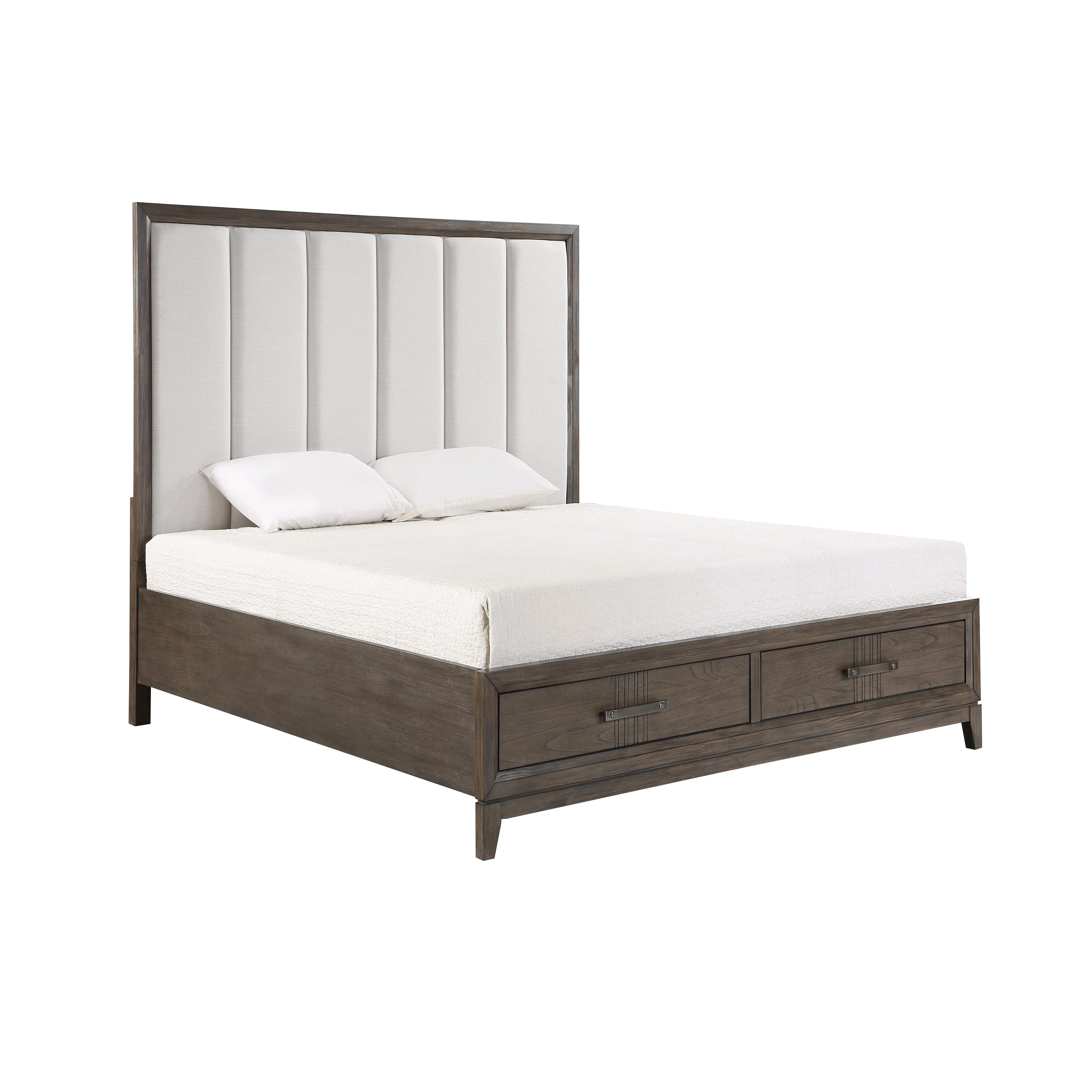 LANDON Eastern King-California King EK/WK HEADBOARD-WALNUT - Image 2