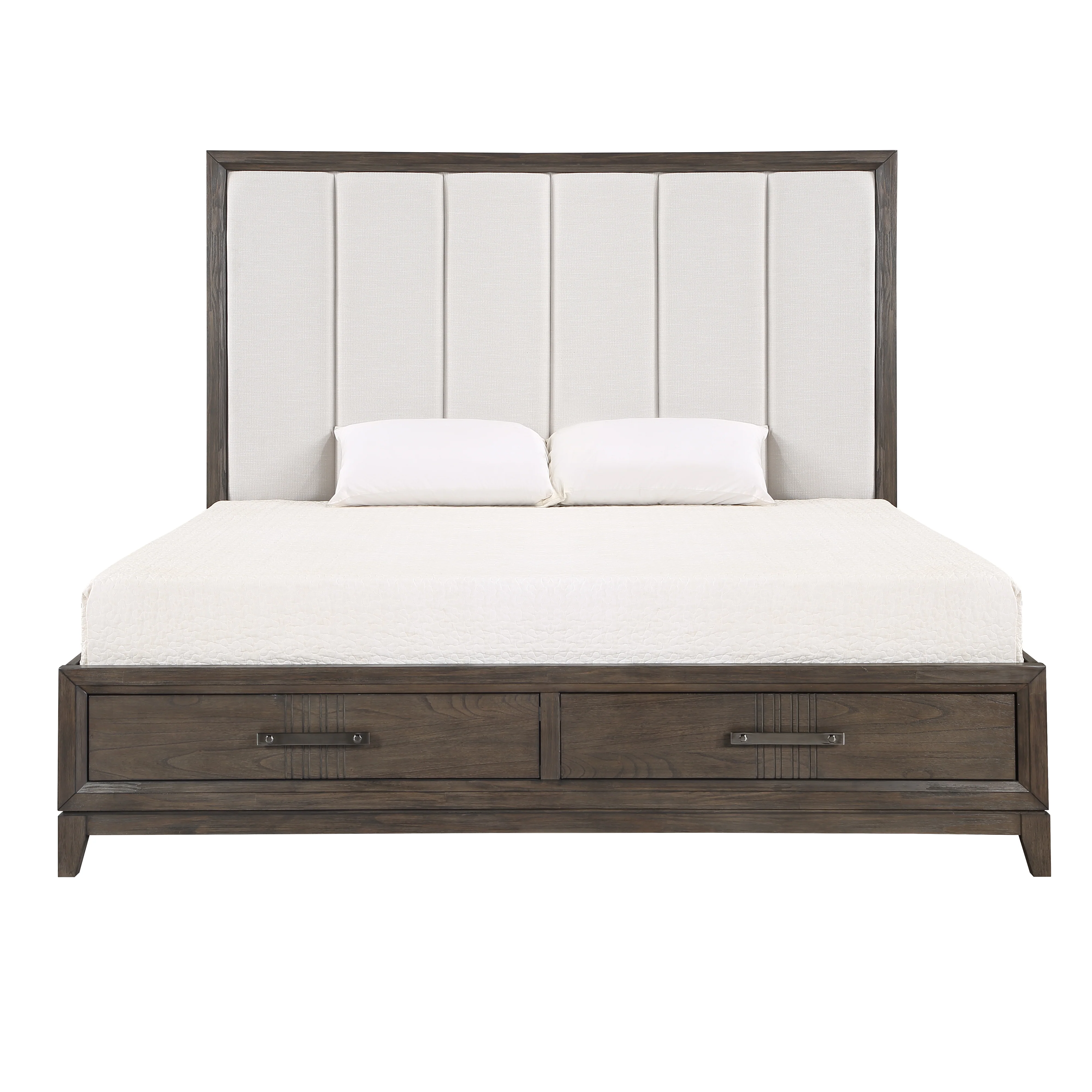 Landon 6/6-6/0 Ek/Wk Headboard-Walnut - Image 3