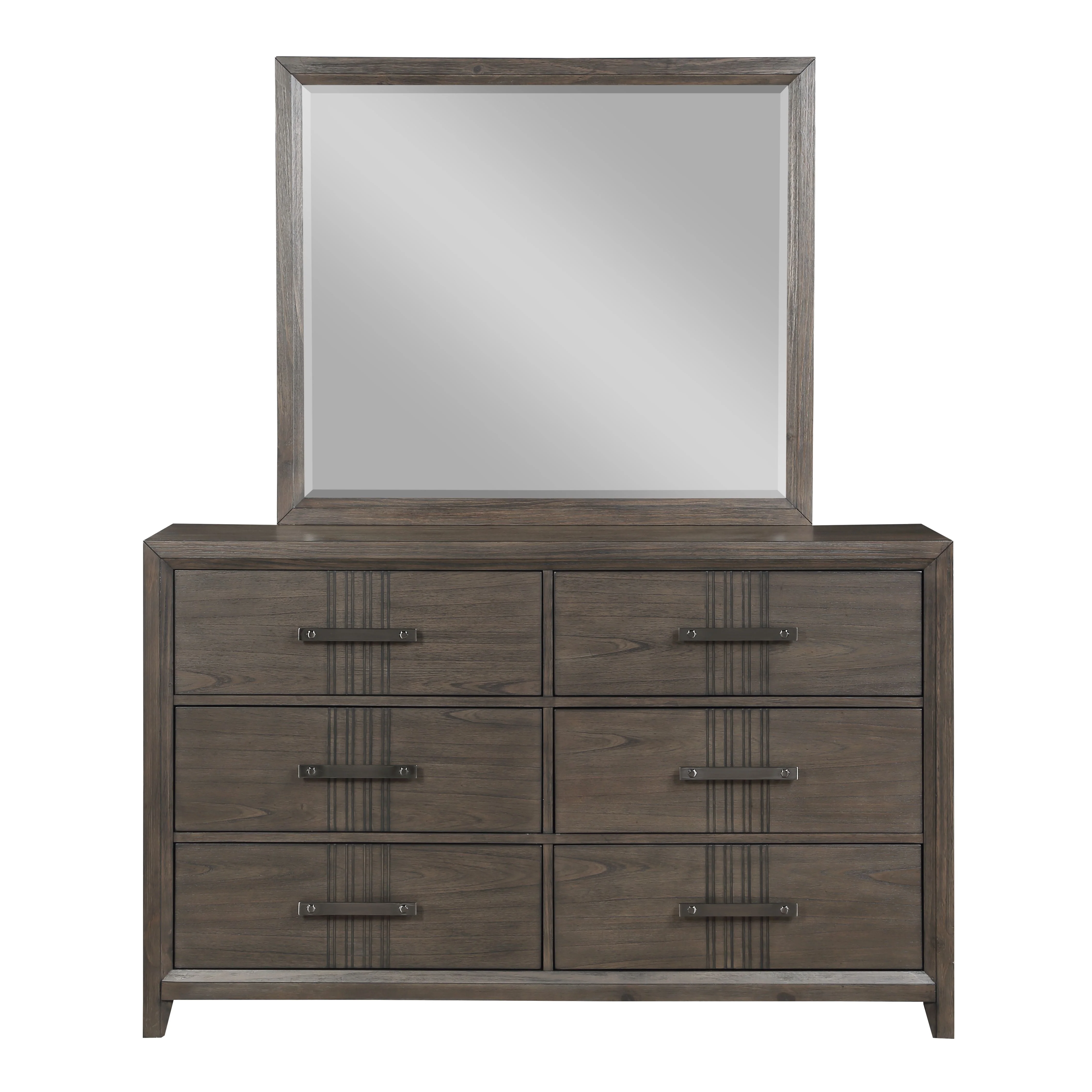 Landon Mirror-Walnut - Image 2